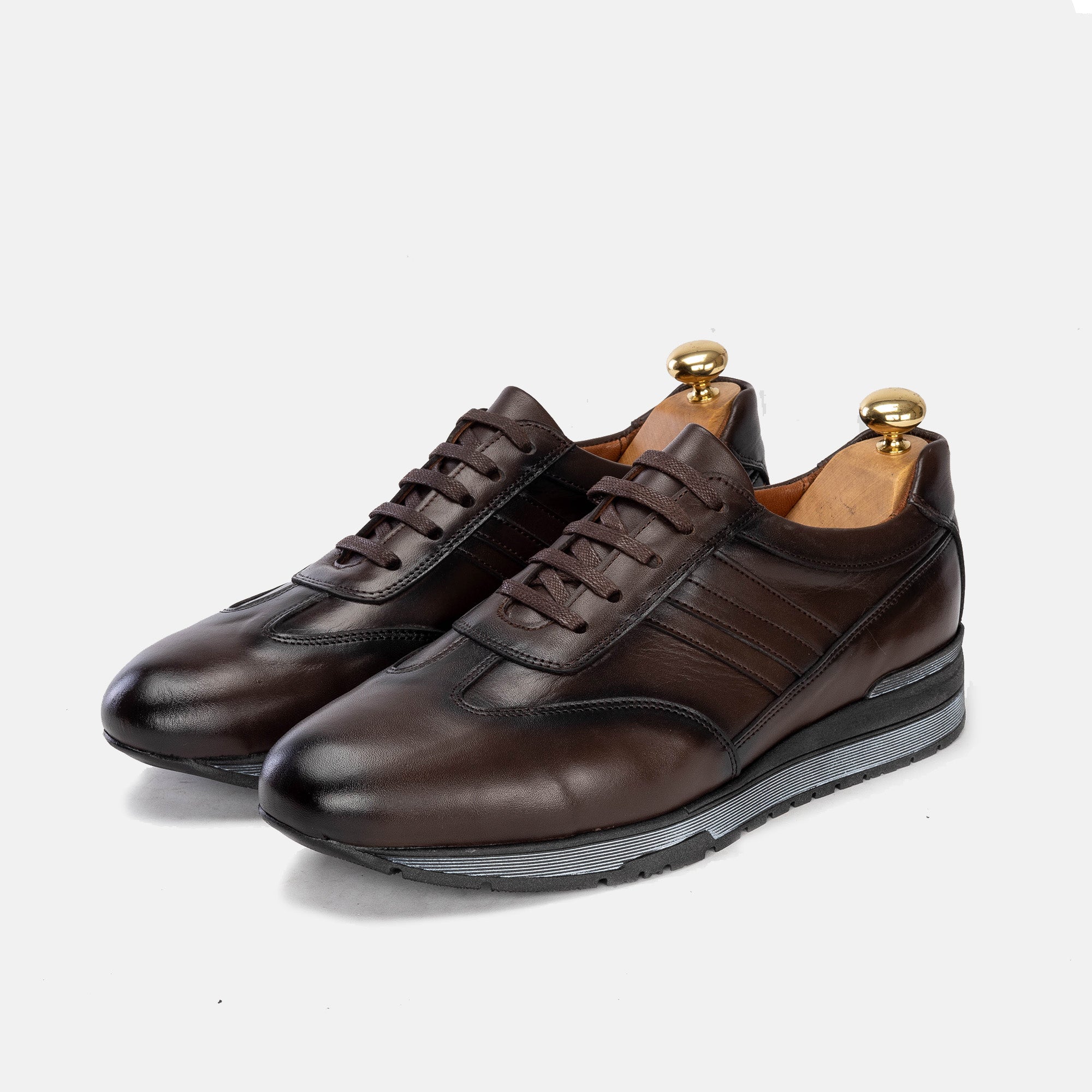 Volzak 5152 Basket en cuir Marron