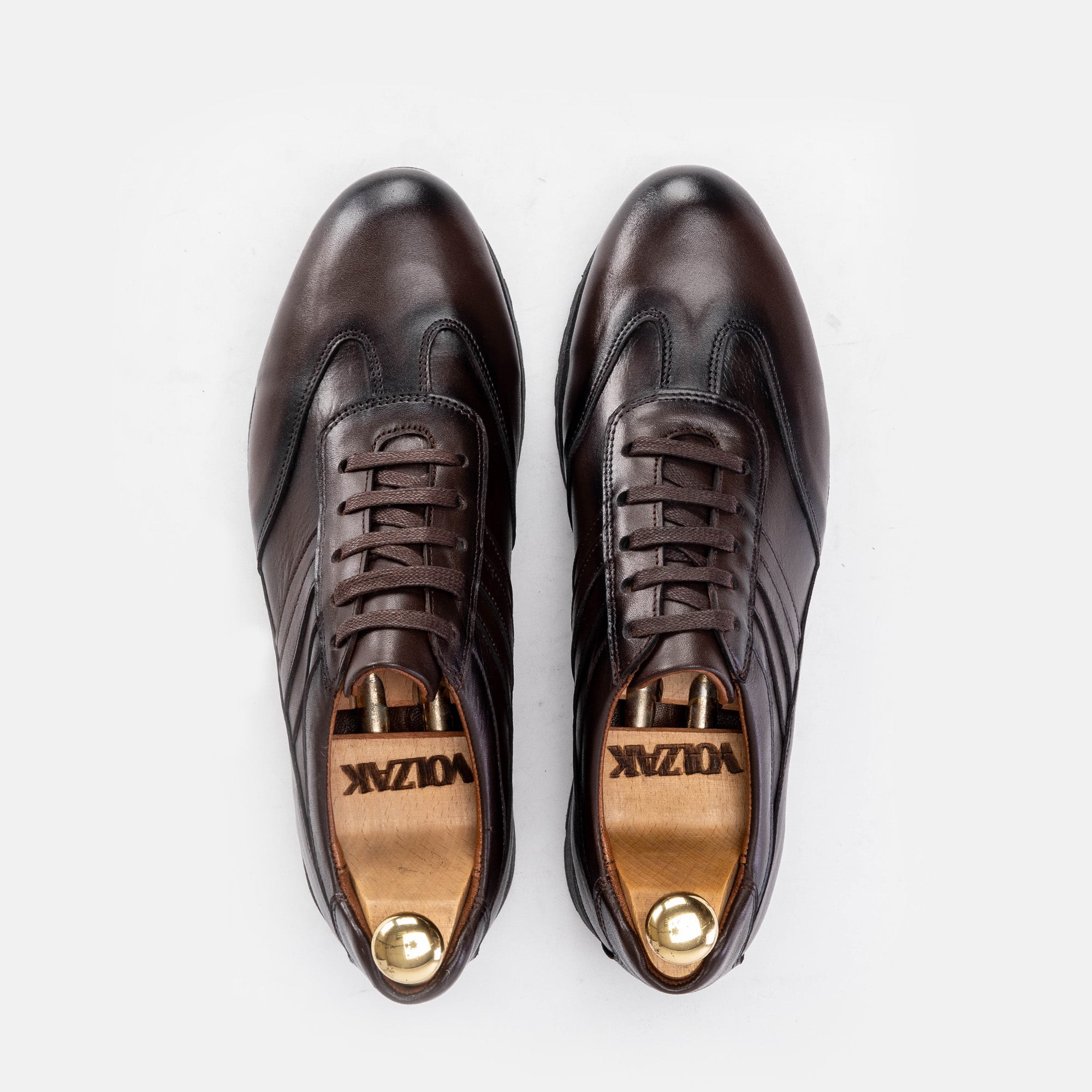 Volzak 5152 Basket en cuir Marron