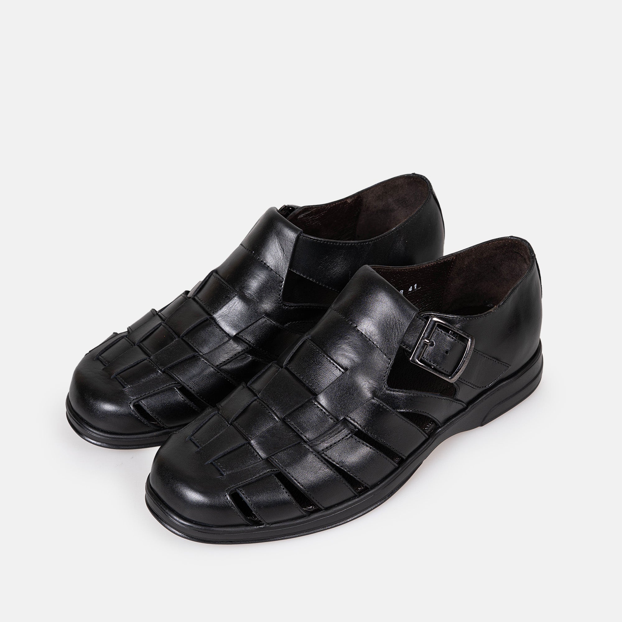Volzak 5210 S Sandale en cuir Noir