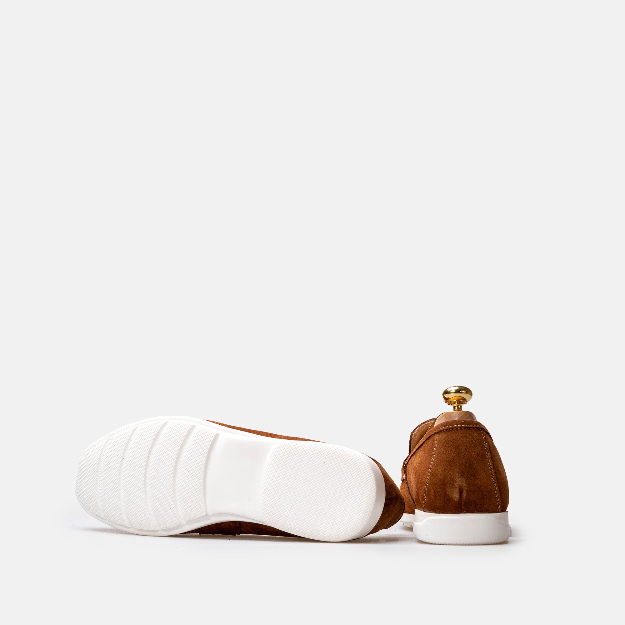 Volzak 3062 Mocassin en daim Camel