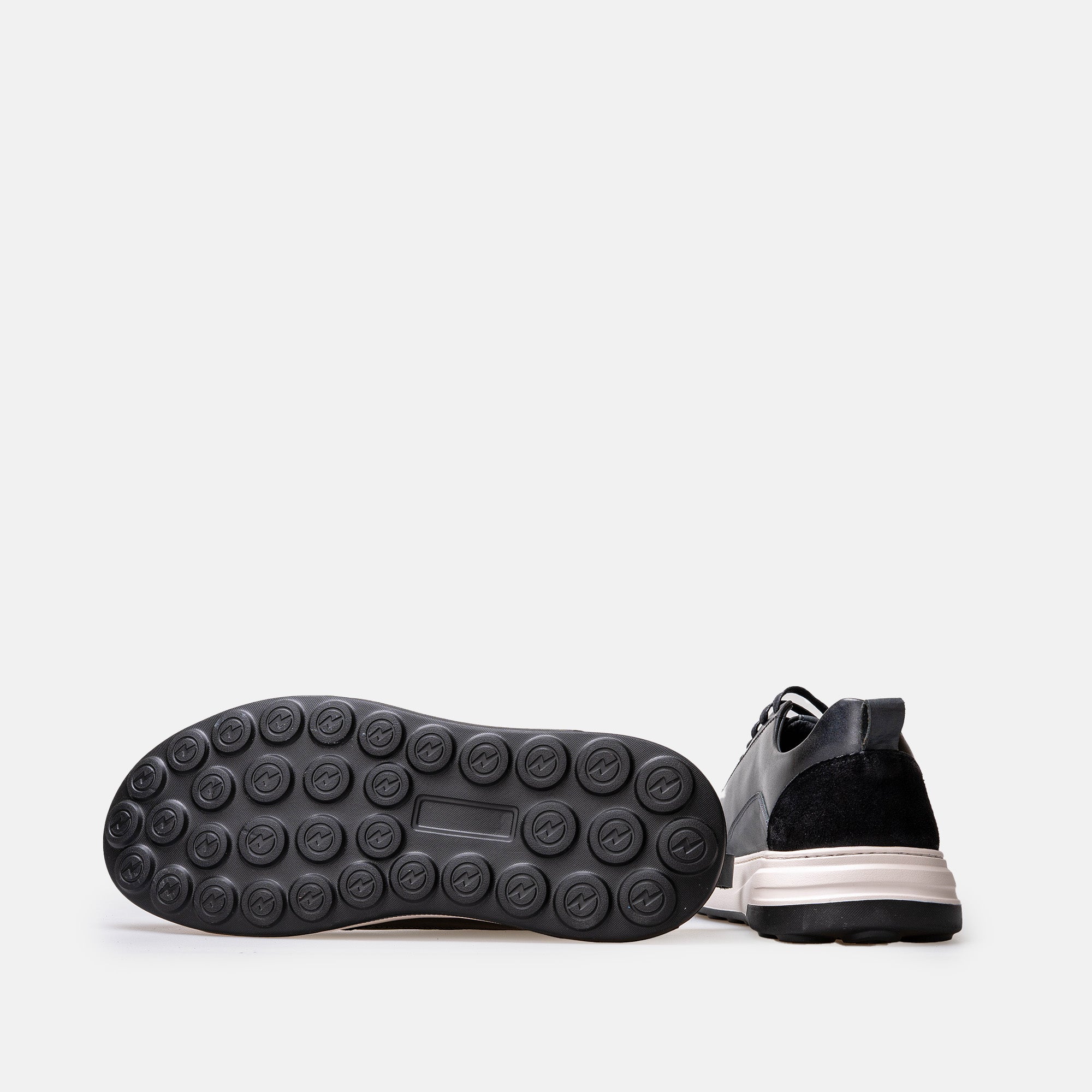 Volzak 6056 basket en cuir Noir