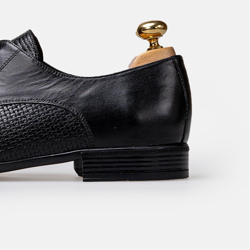 Volzak 5424 chaussure en cuir Noir