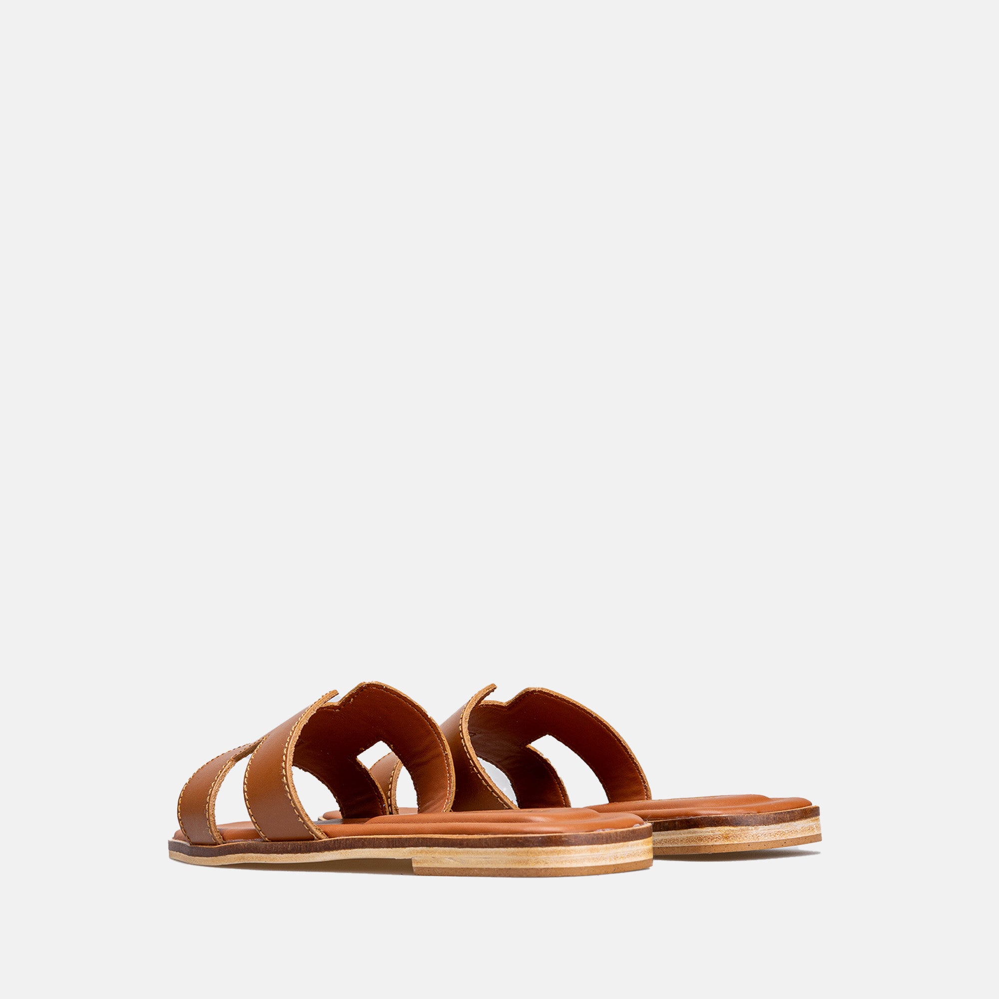 Volzak 900 Sandale en cuir Camel