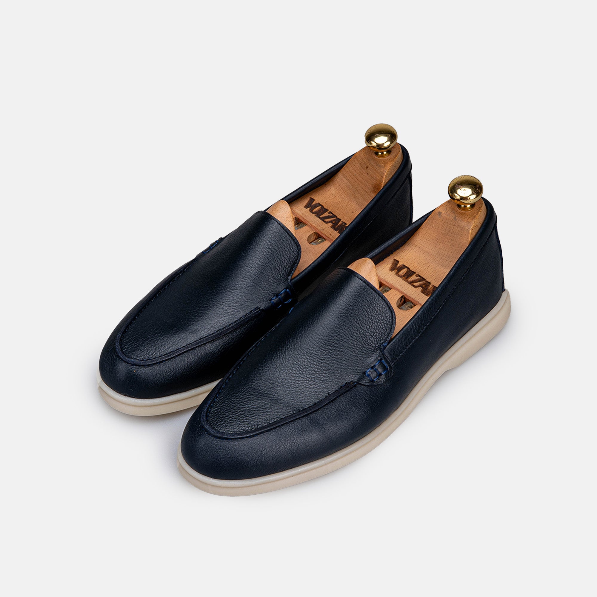 Volzak 3061 s Mocassin en cuir Bleu