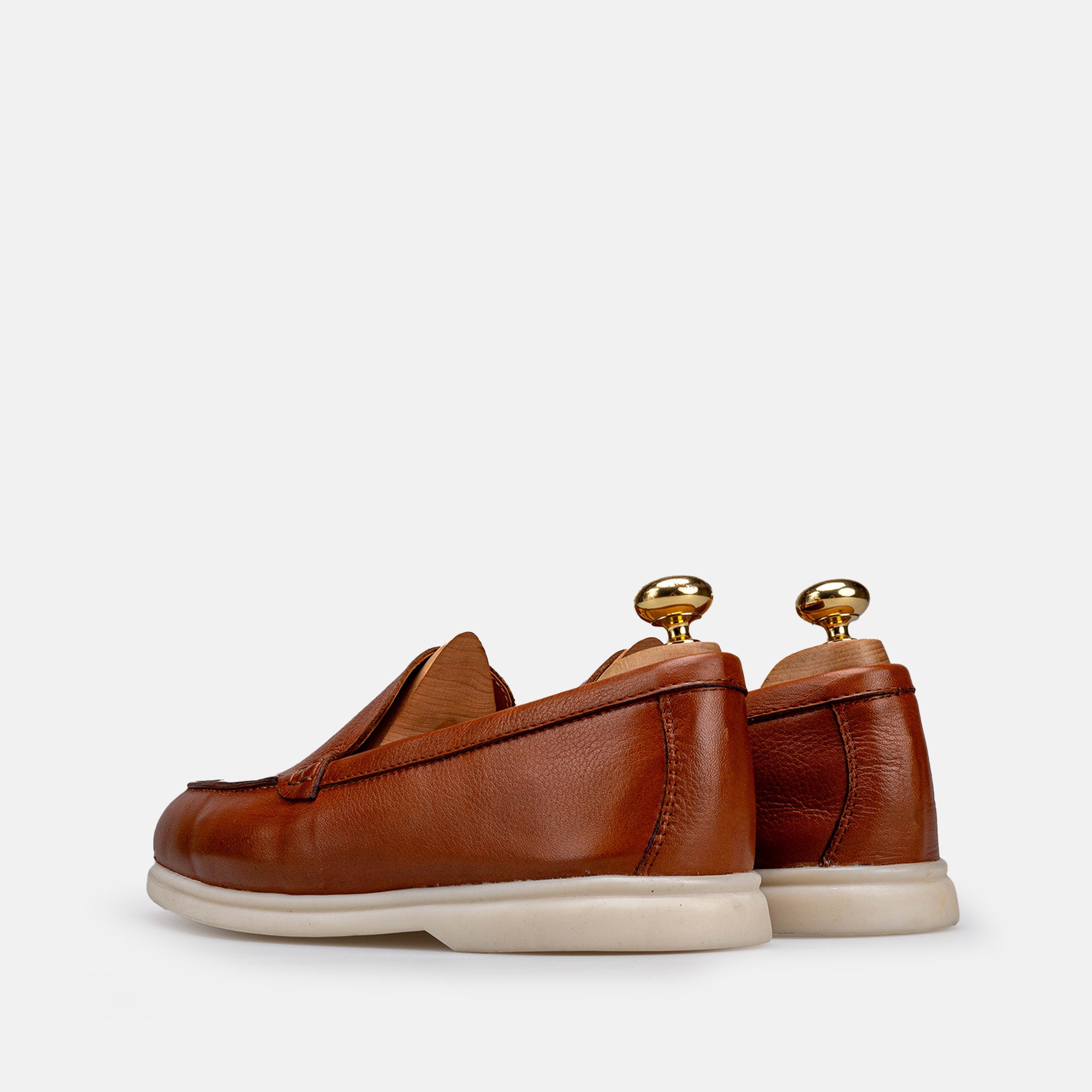 Volzak 3061 s Mocassin en cuir Camel
