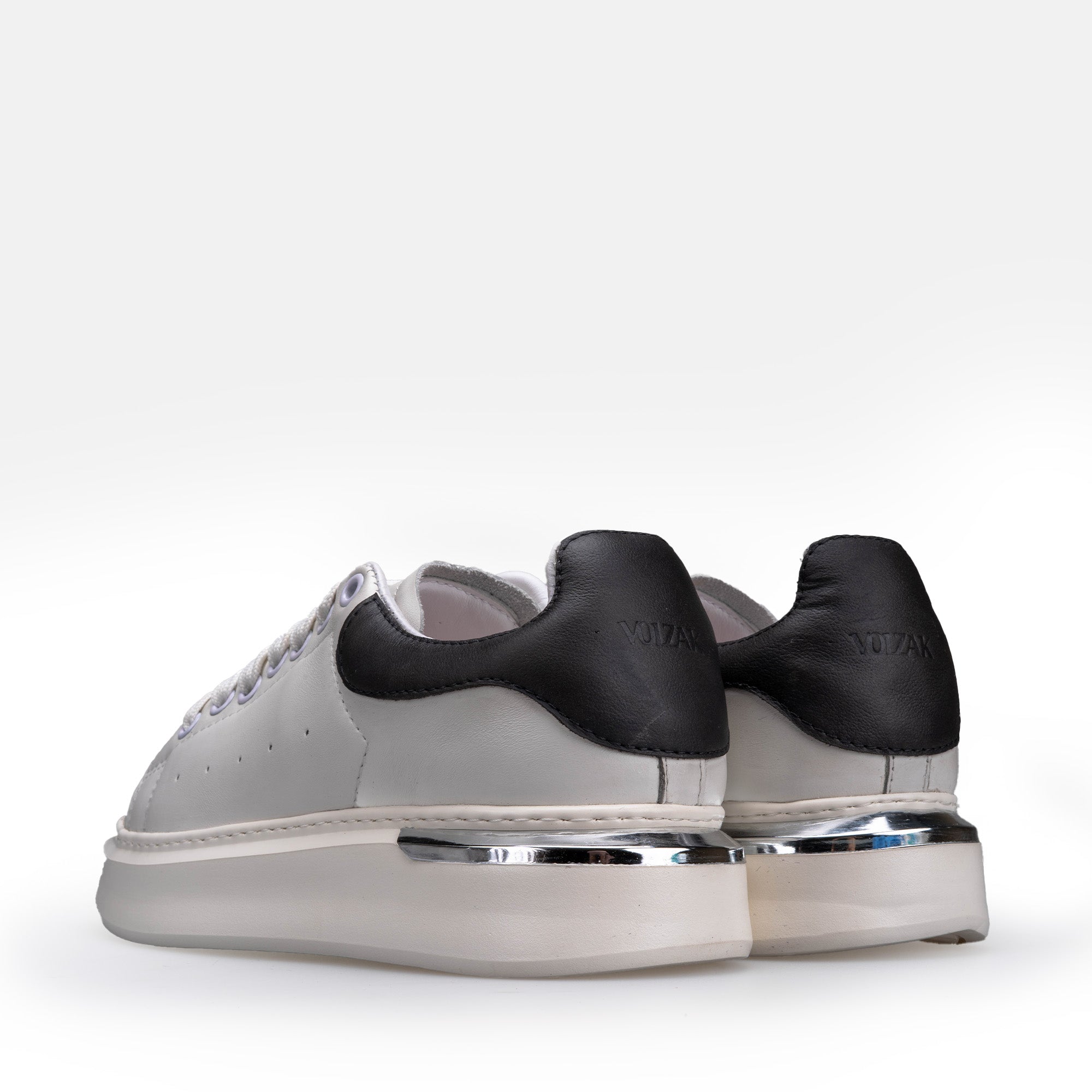 Volzak 2200 basket en cuir Blanc