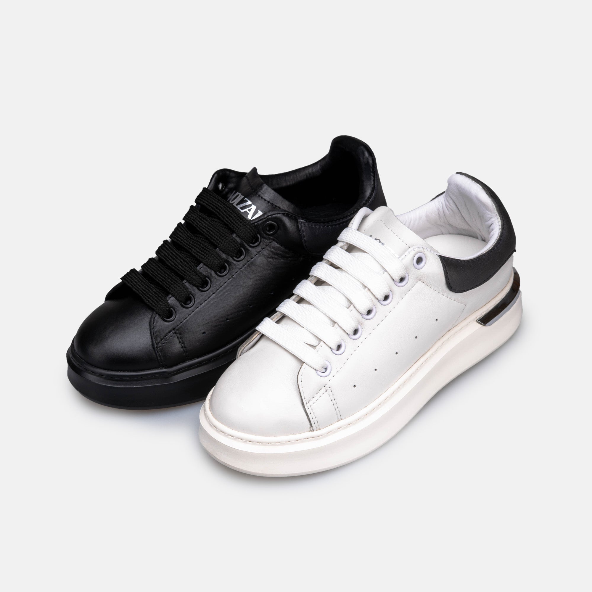 Volzak 2200 basket en cuir Blanc