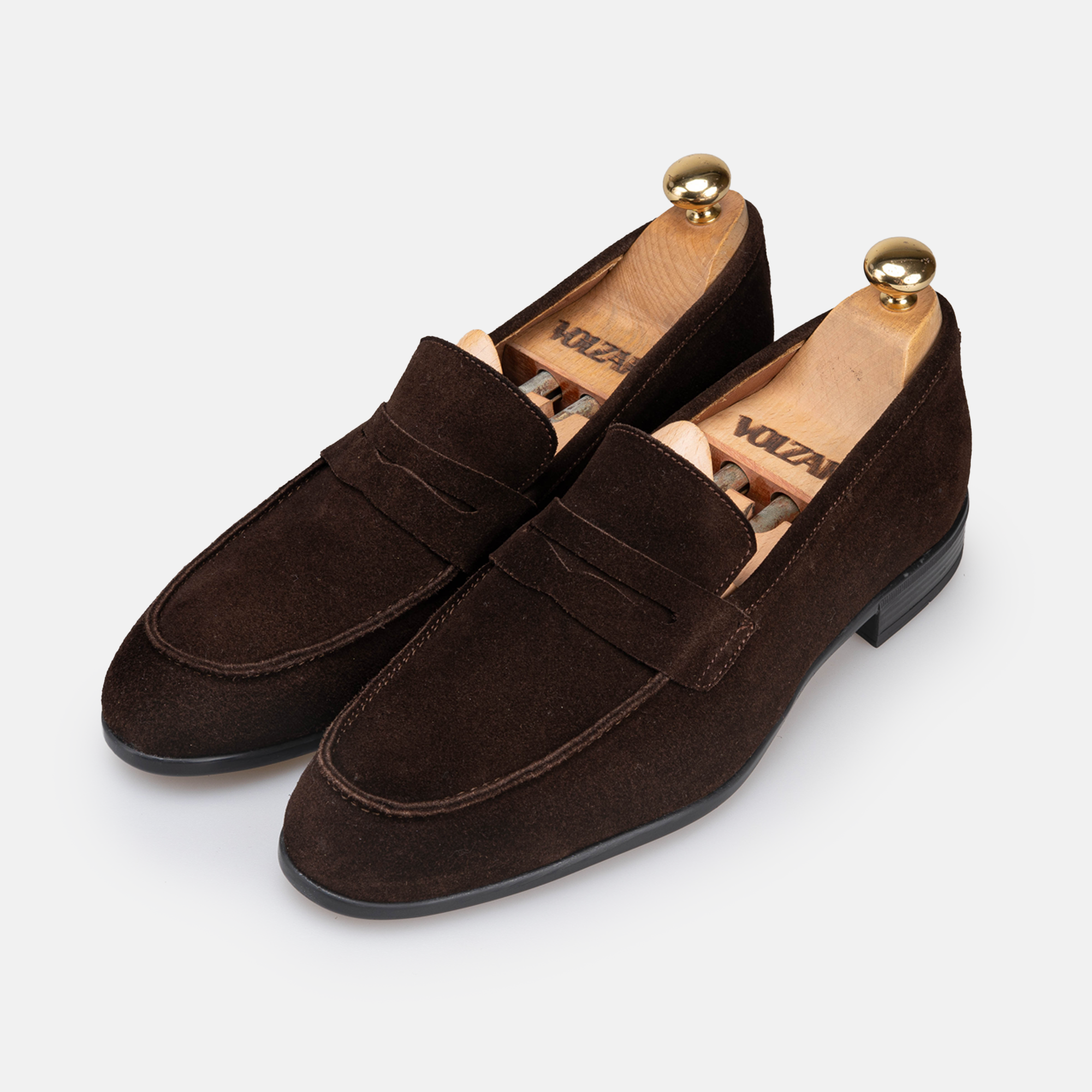 Volzak 5209 chaussure en daim Marron