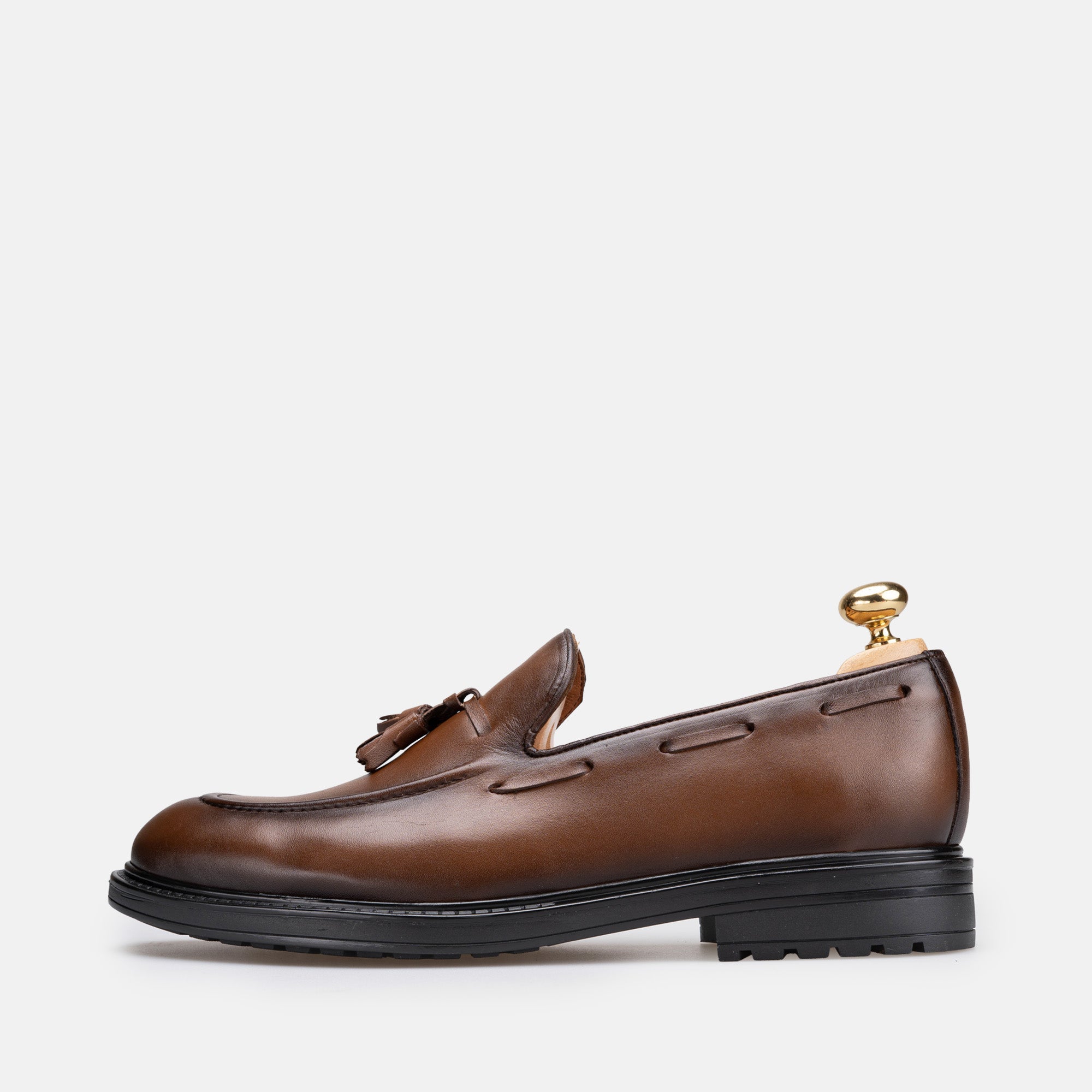 Volzak 5500 chaussure en cuir Marron Vintage