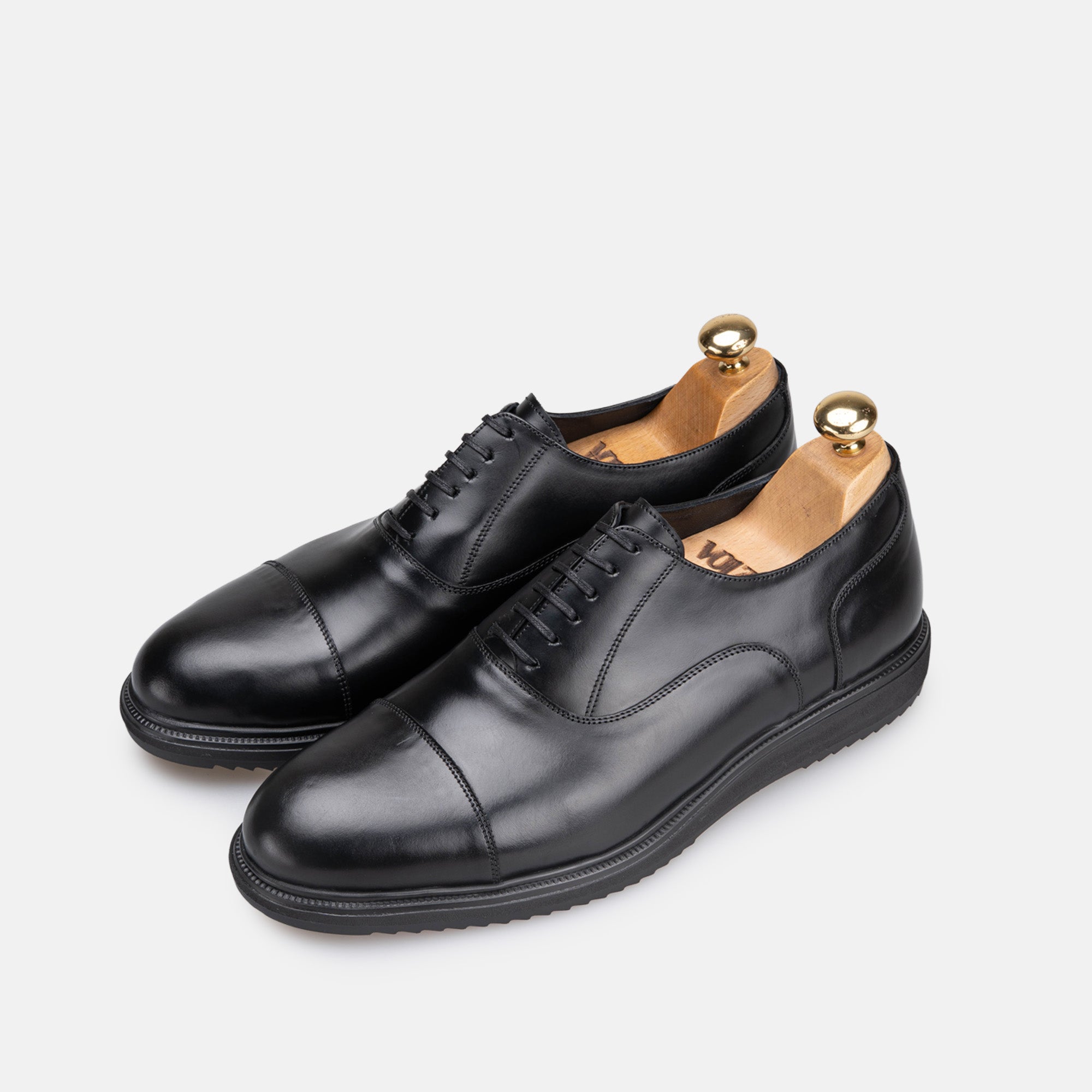 Volzak 319 chaussure en cuir Démasquable Noir