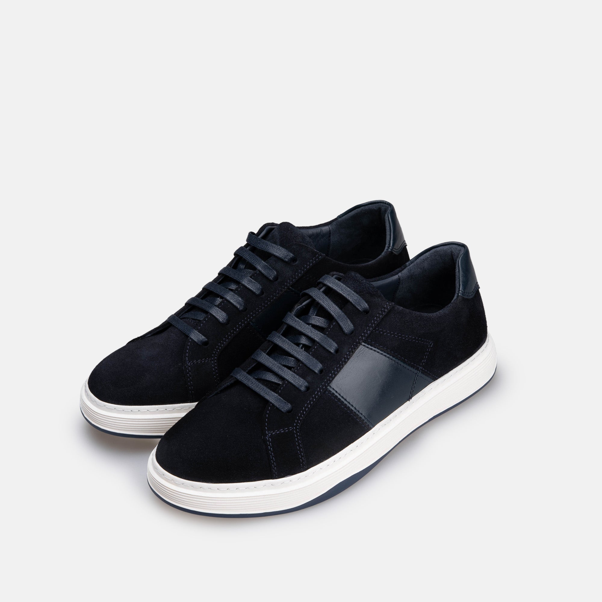 Volzak 7003 basket en daim Bleu