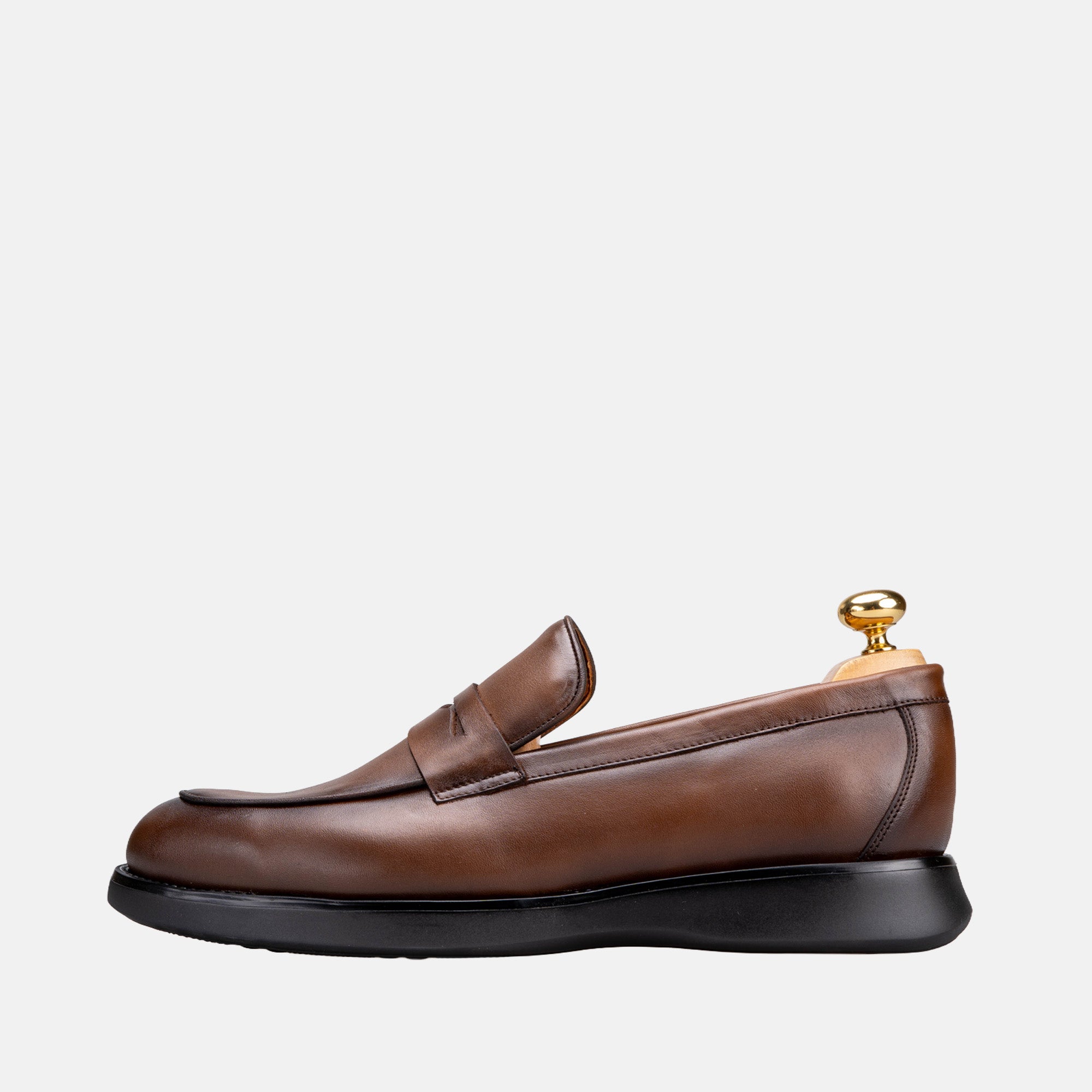 Volzak 5508 chaussure en cuir Marron Vintage