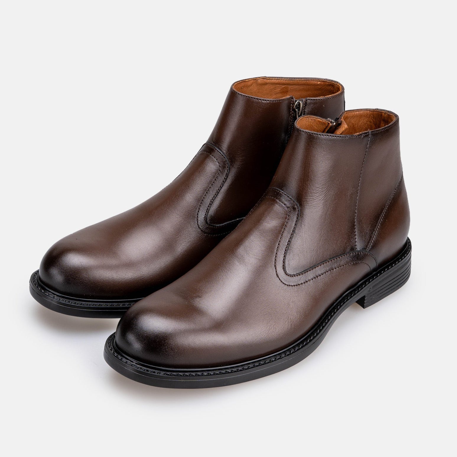 Volzak 5509 Bottine en cuir Marron