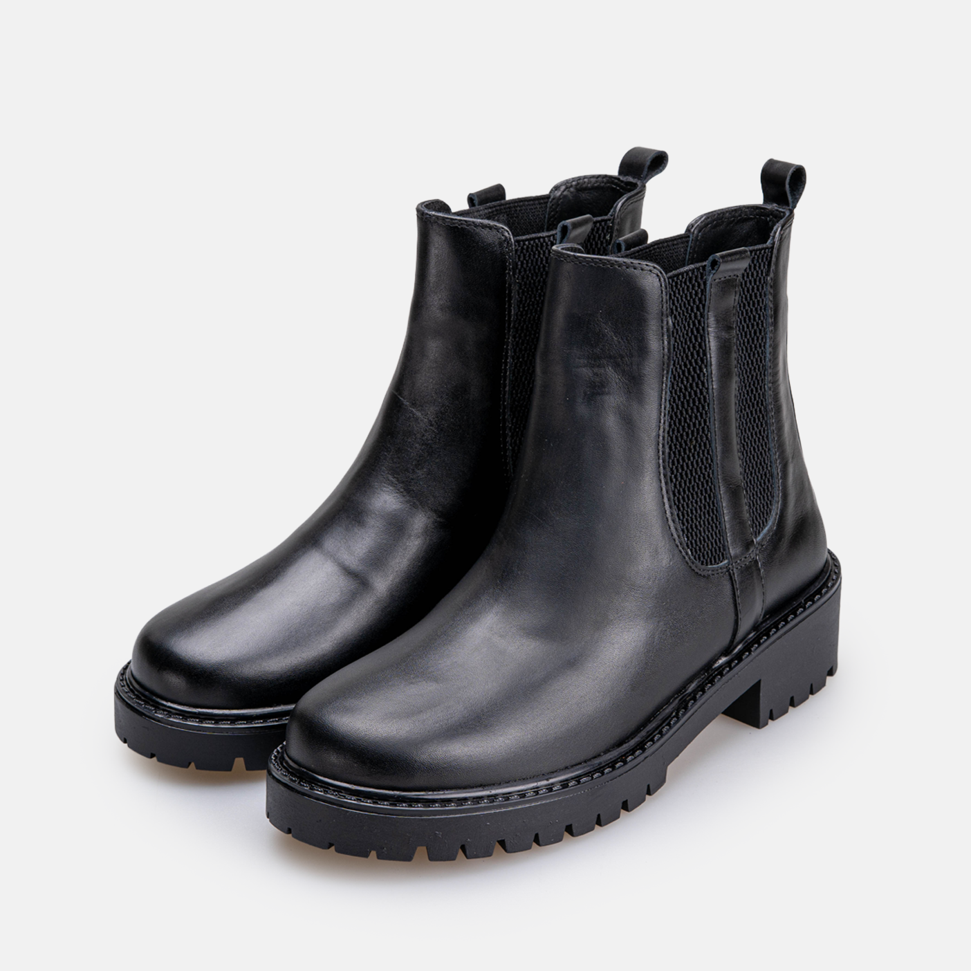 Volzak 2094 Bottine en cuir Noir