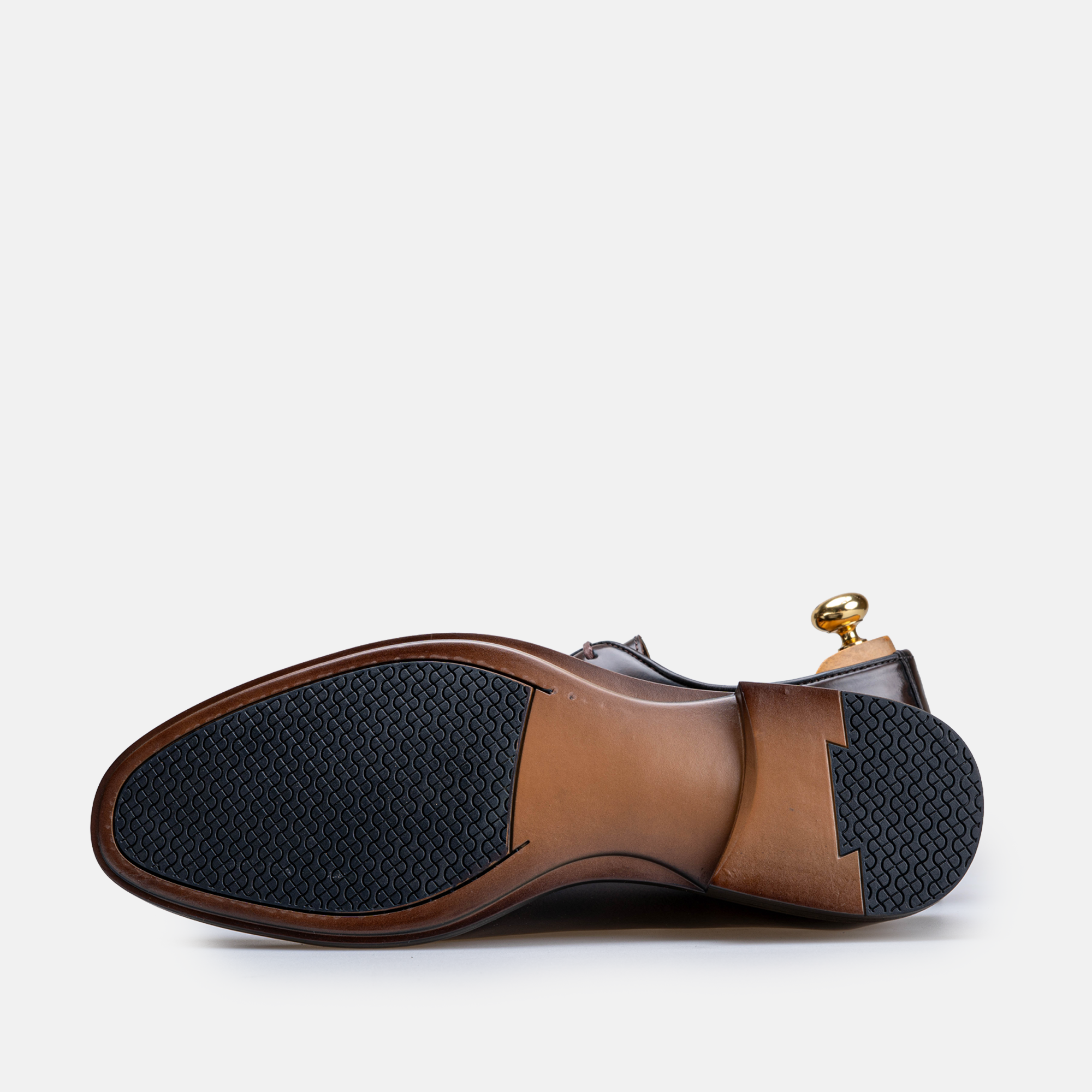 Volzak 6070 Chaussure en cuir Démasquable Marron