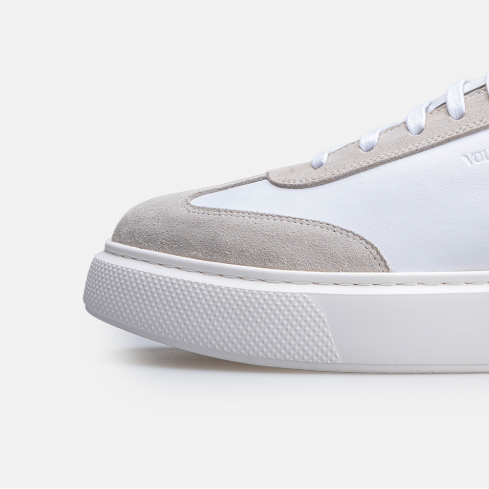 Volzak 7008 s Basket en cuir Blanc