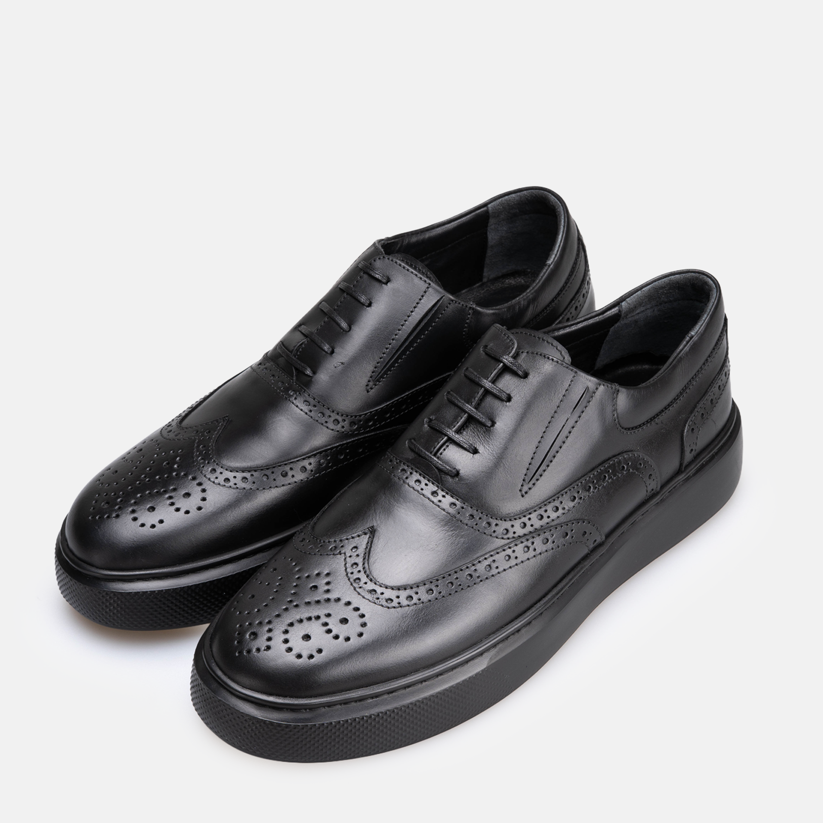 Volzak 326 Basket en cuir Noir