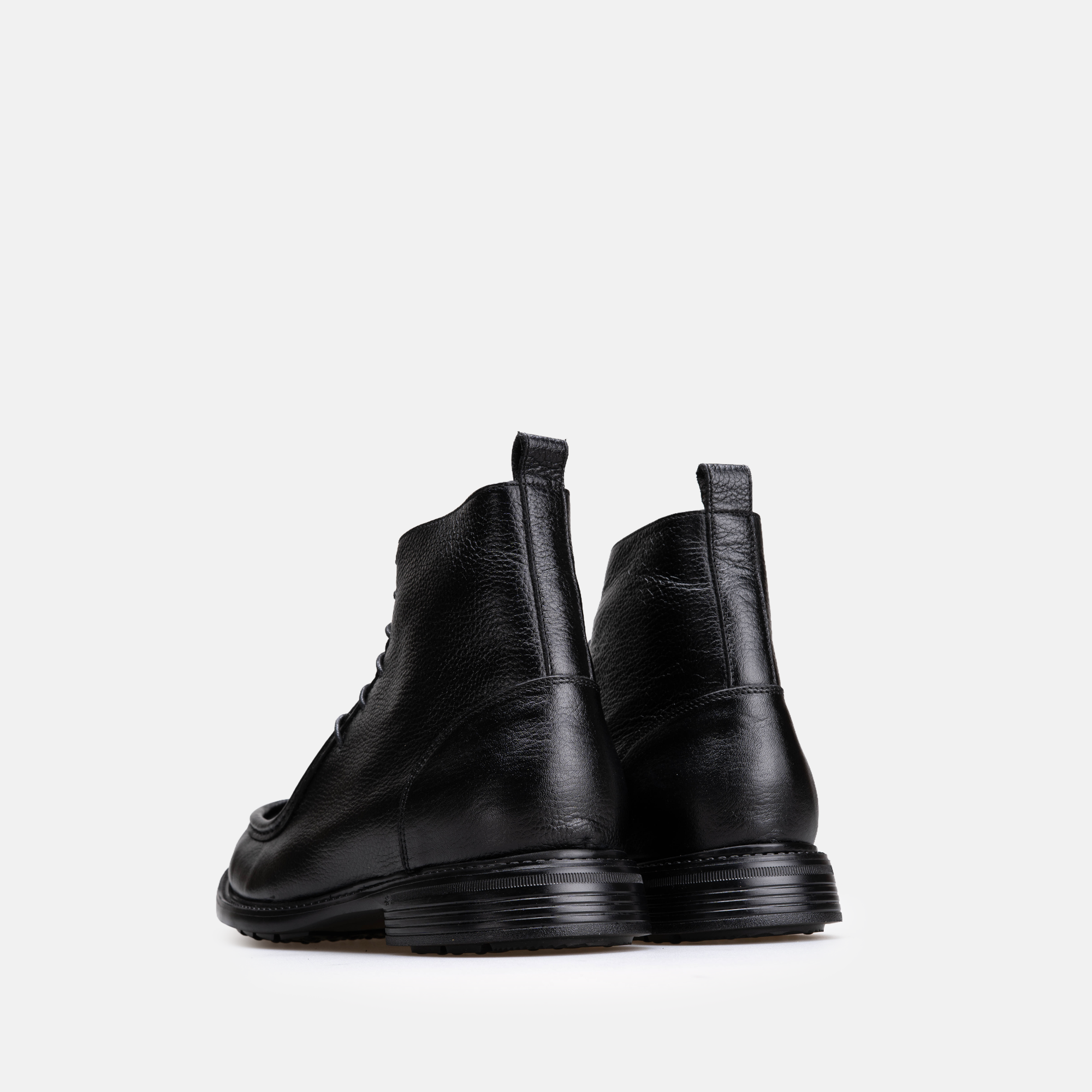 Volzak 5515 Bottine en cuir Noir Grainé