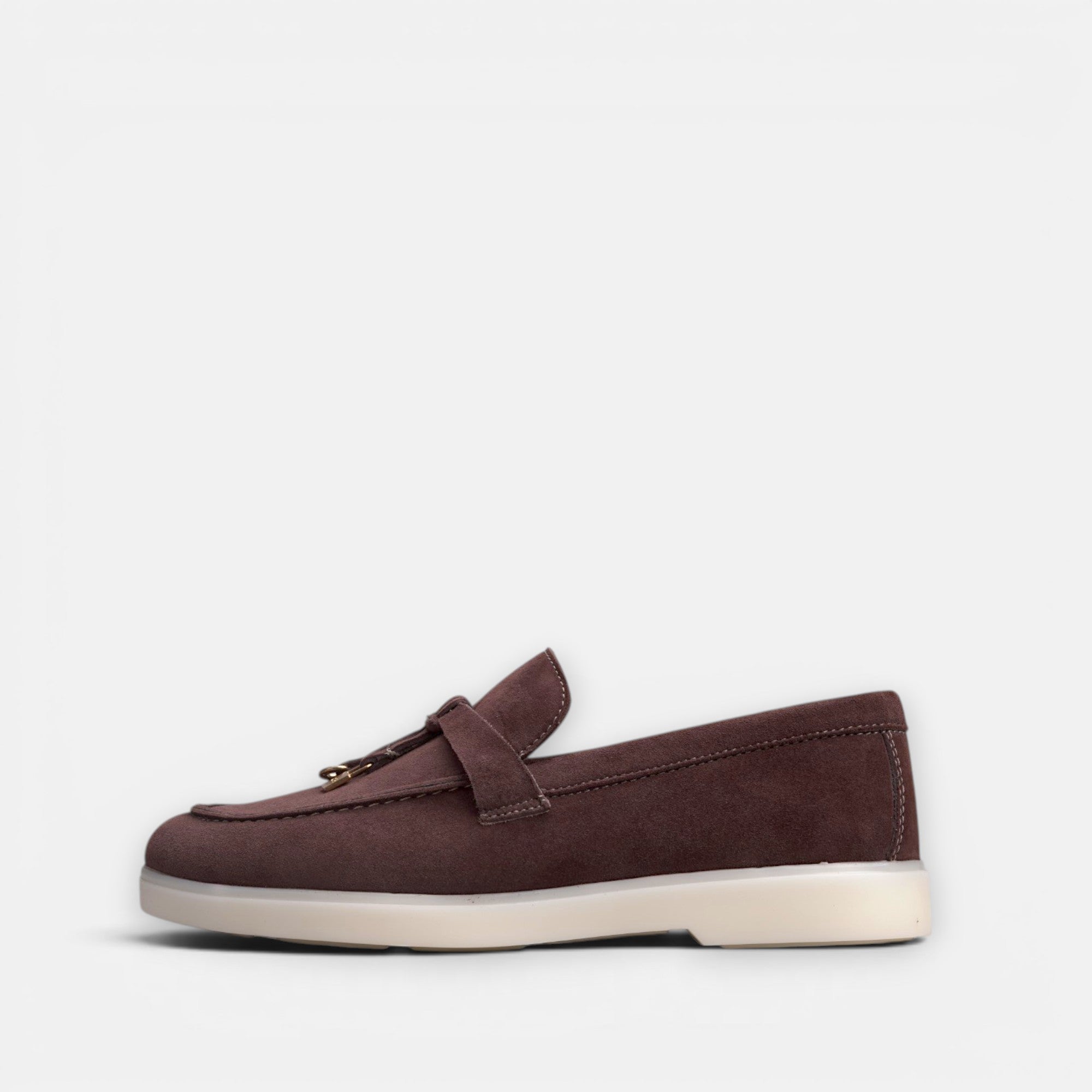 Volzak 279 Mocassin en daim Marron