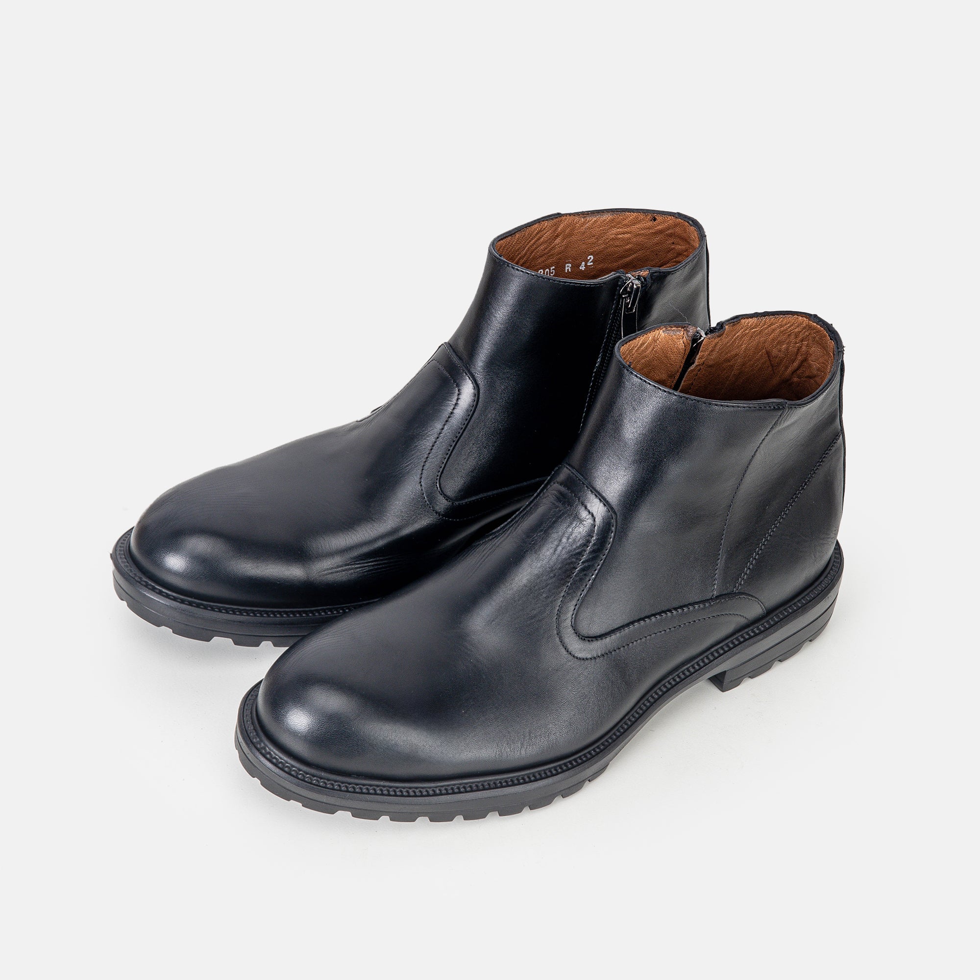 Volzak 5305 Bottine en cuir Noir