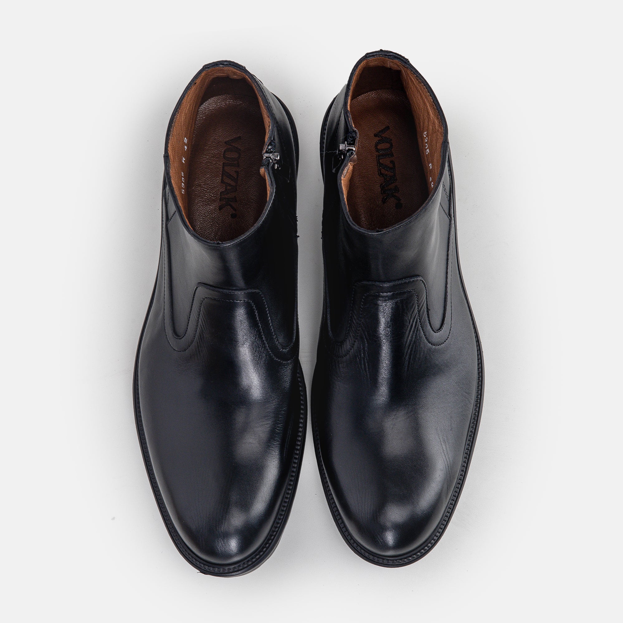 Volzak 5305 Bottine en cuir Noir
