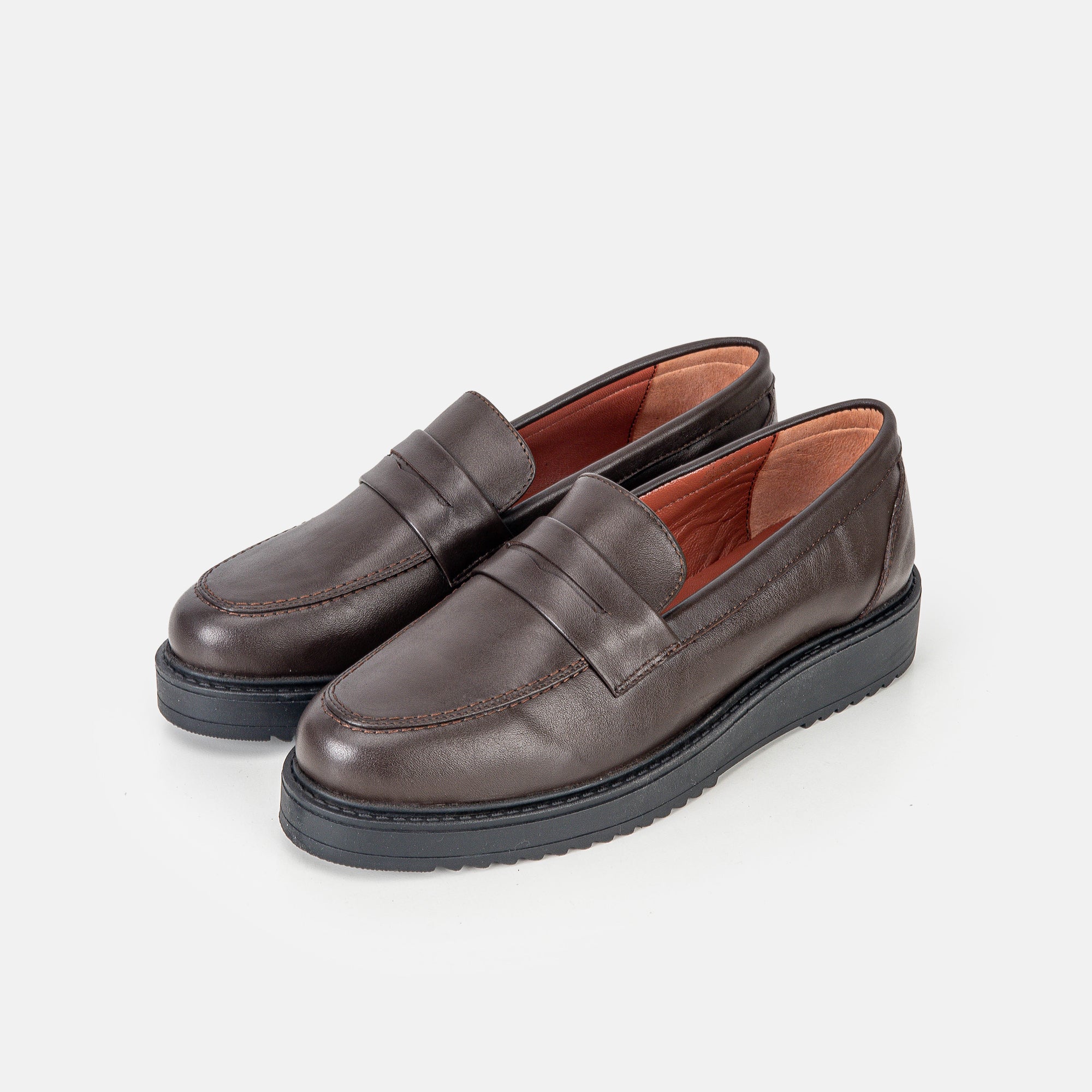 Volzak 0727 Brown Leather Shoe