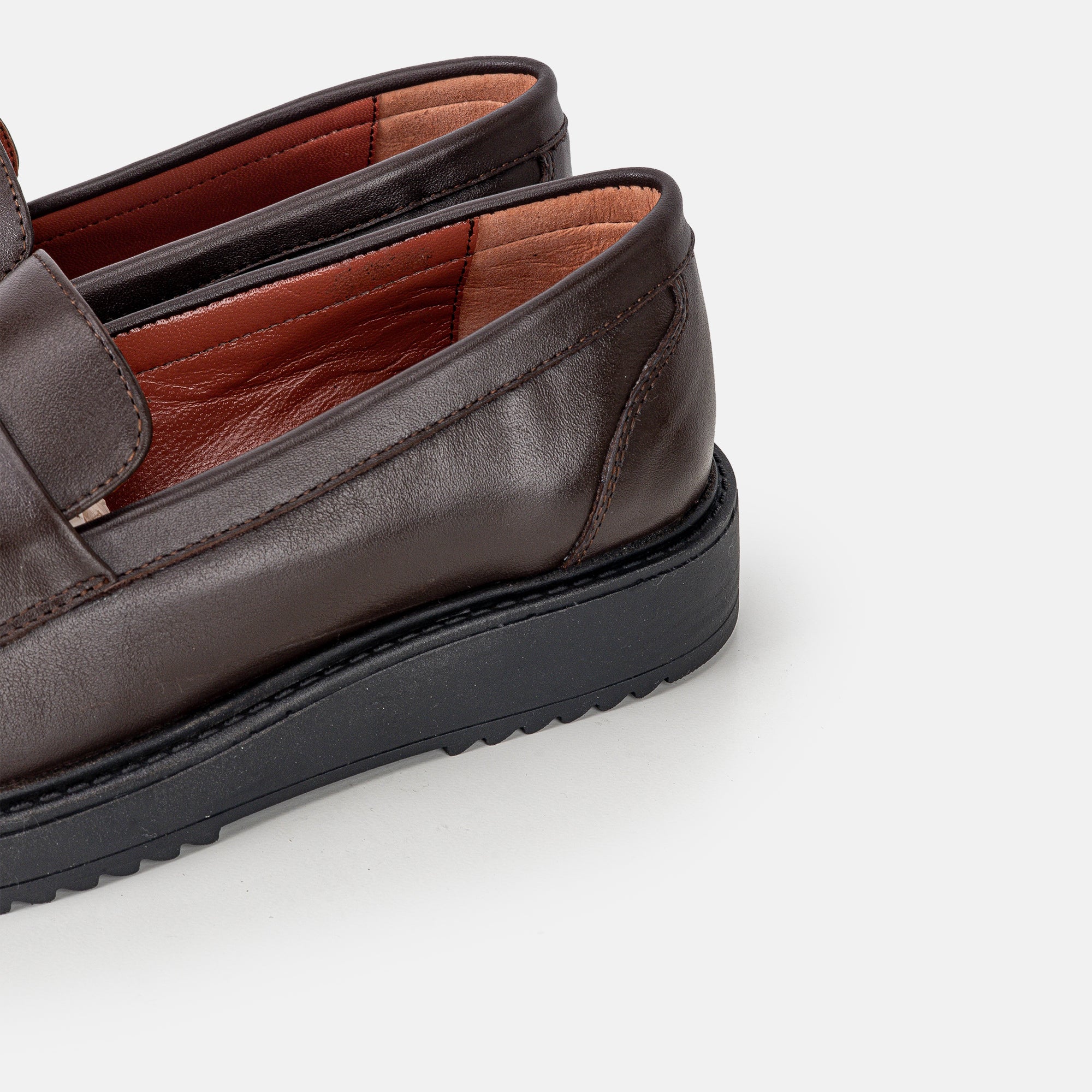Volzak 0727 Brown Leather Shoe