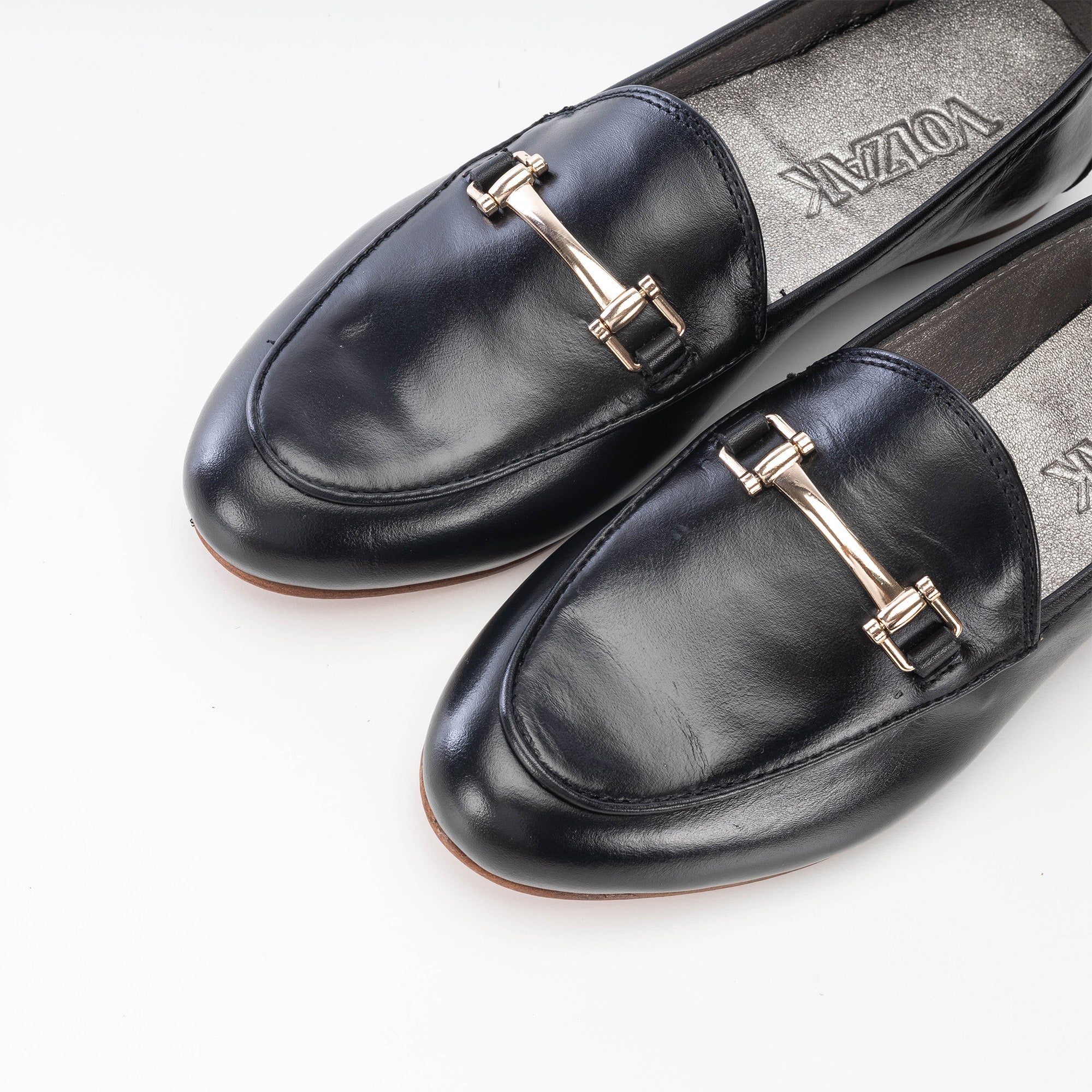 Volzak 100 Black Leather Shoe