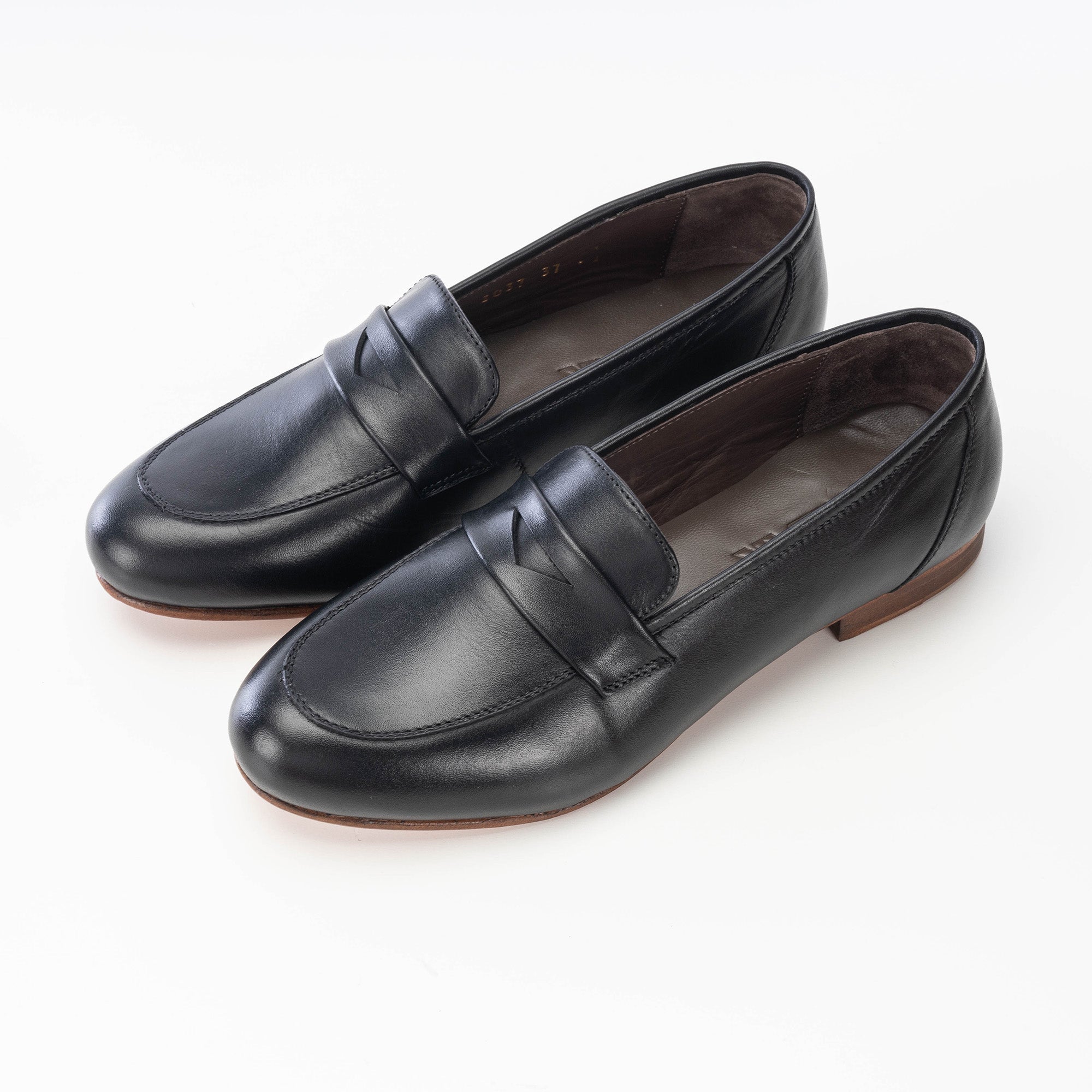 Volzak 3037 Black Leather Shoe