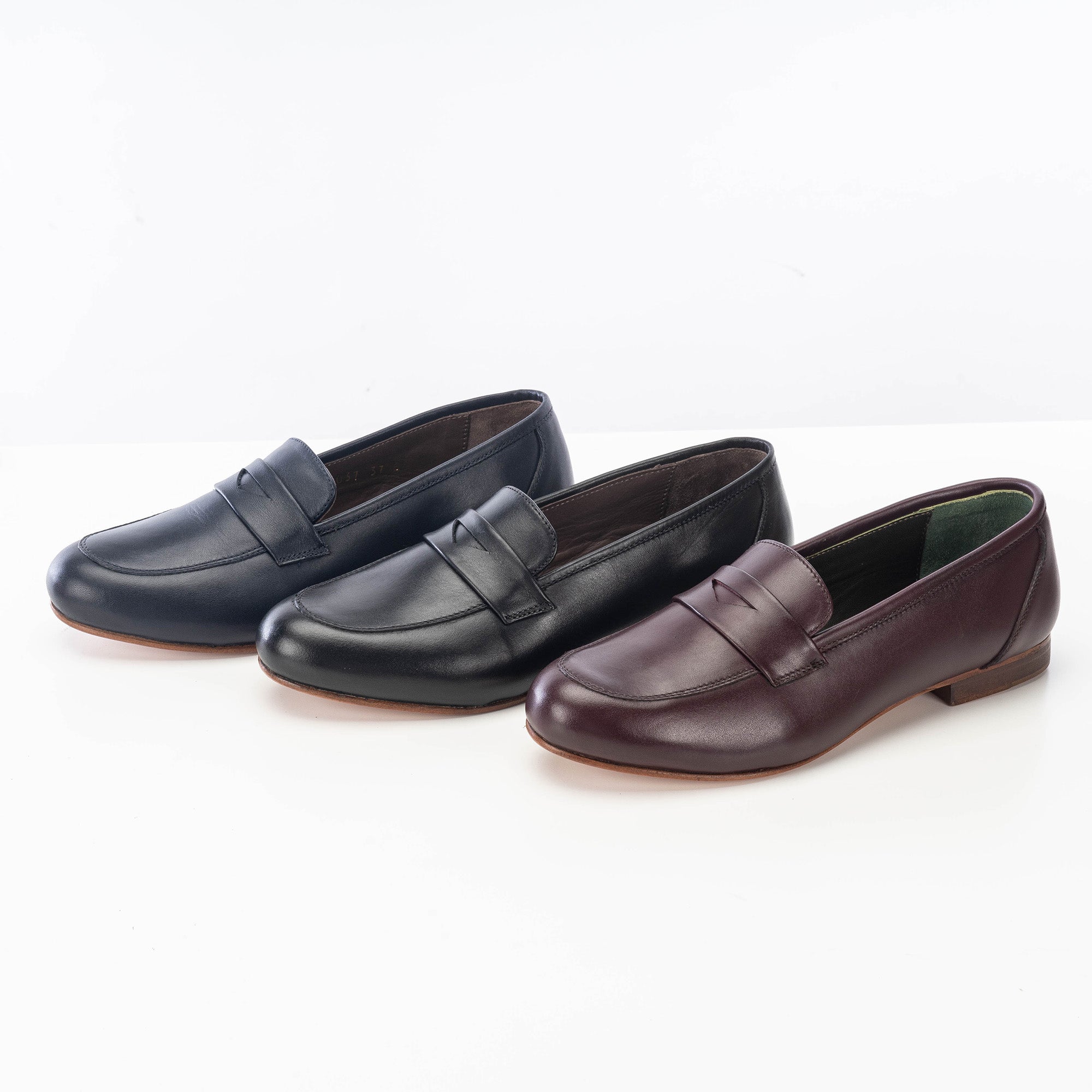 Volzak 3037 Black Leather Shoe