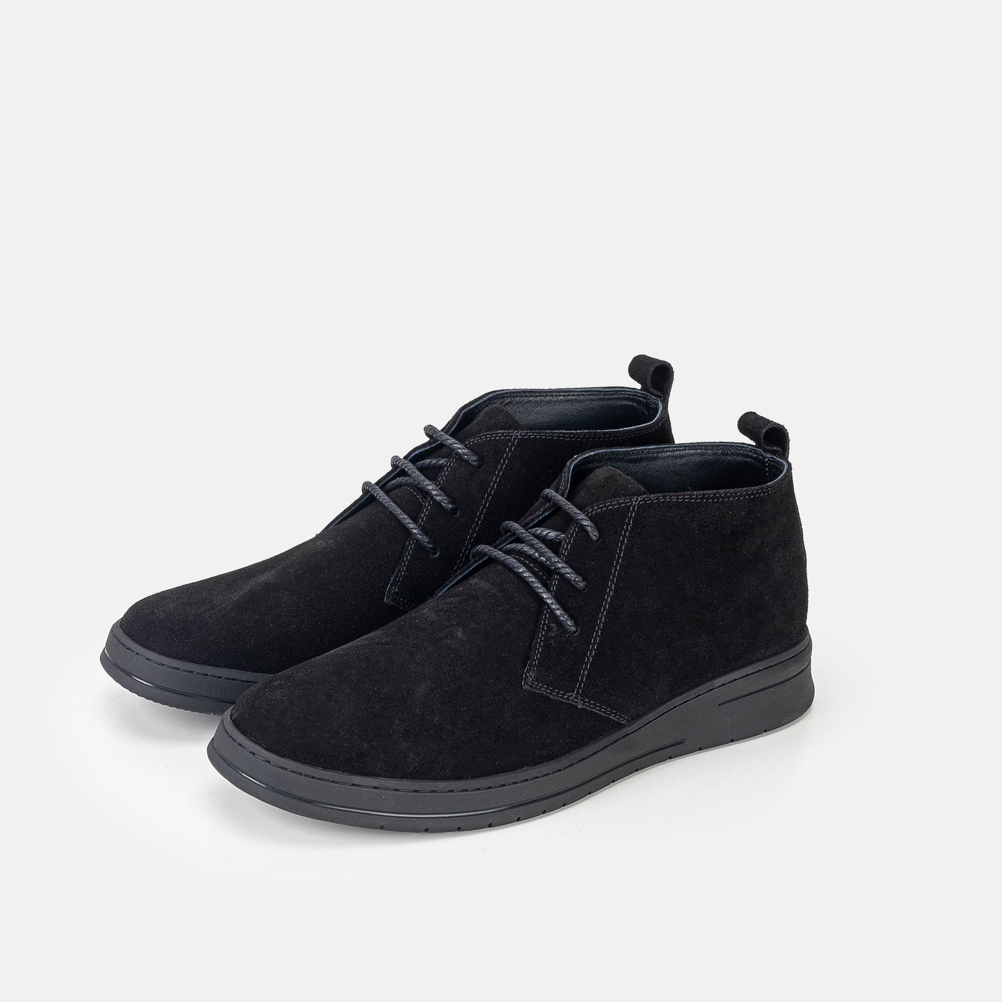 Volzak 805 Suede Ankle Boot Black