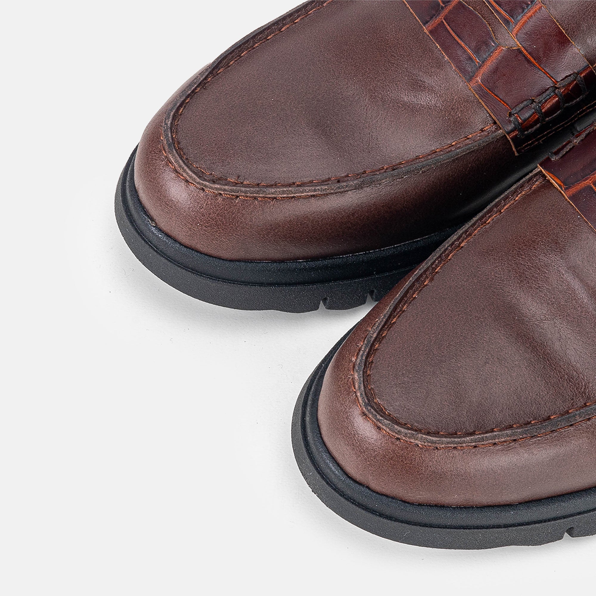 Volzak 120 Brown Leather Shoe