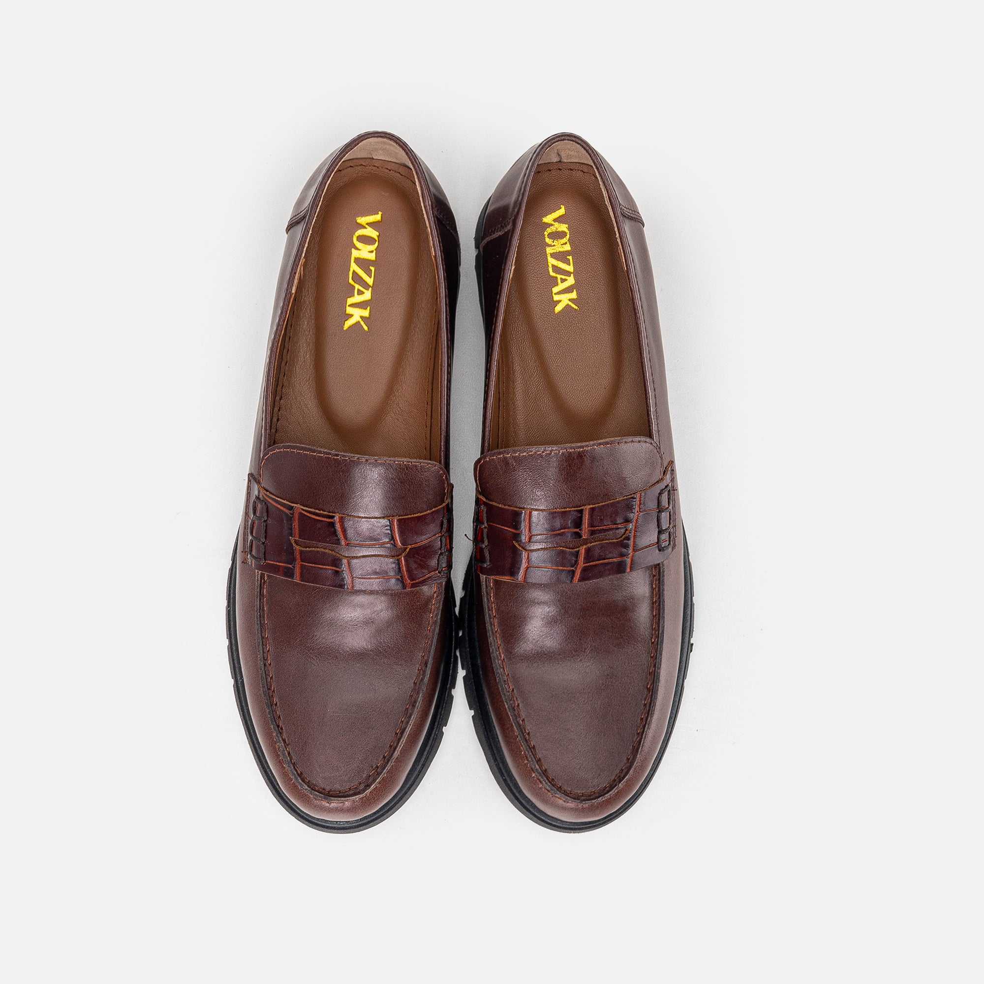 Volzak 120 Brown Leather Shoe