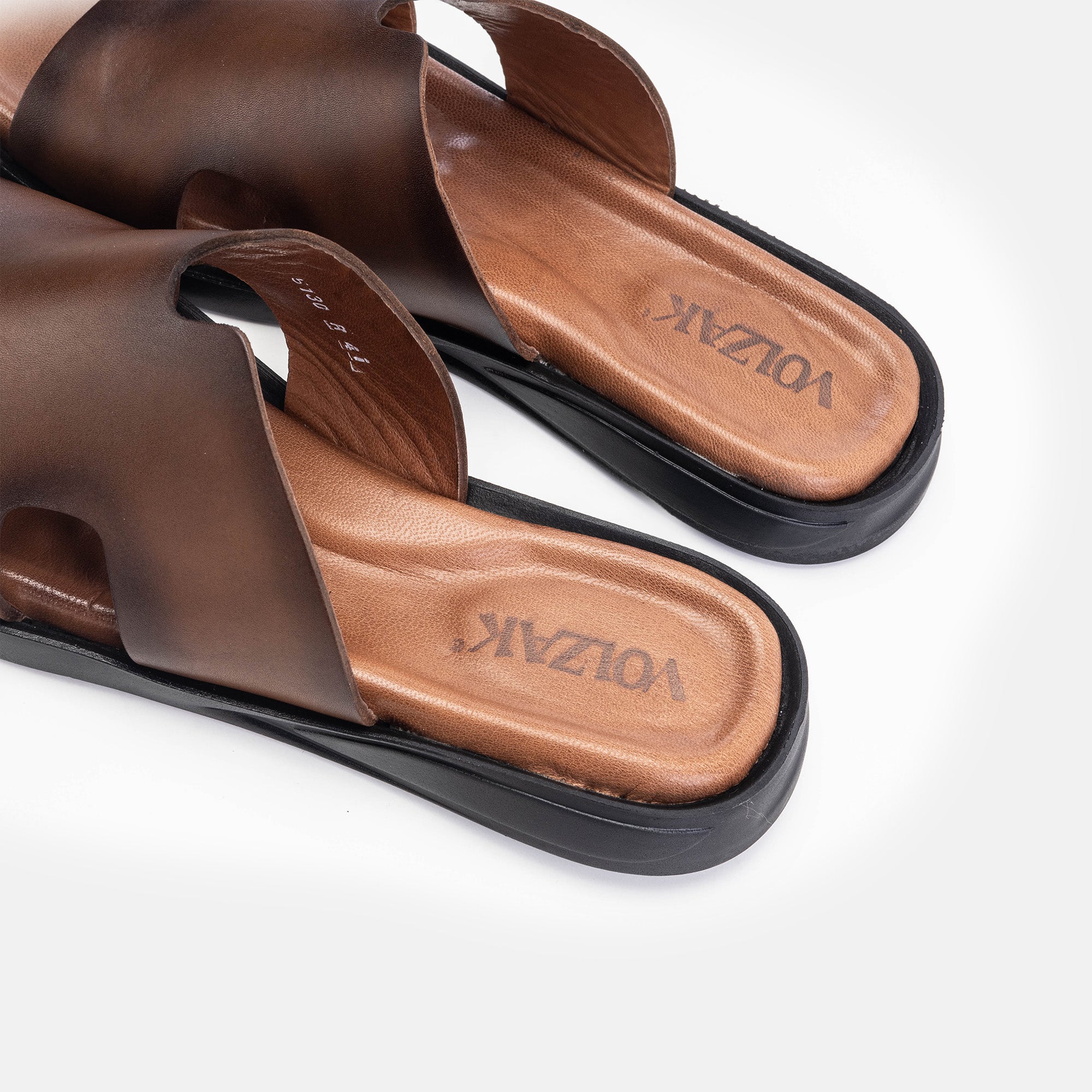 Volzak 5130 Vintage Brown Leather Sandal