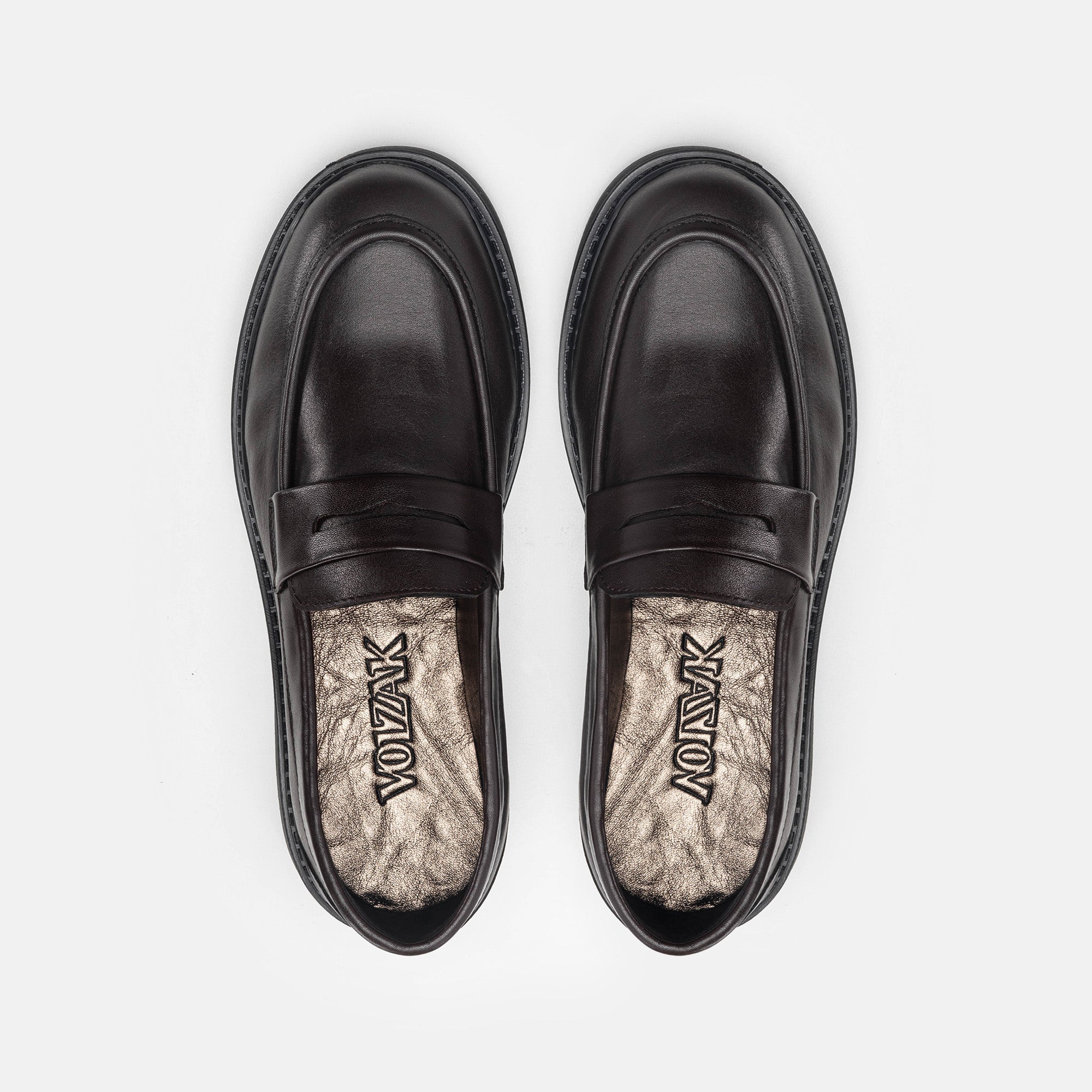 Volzak 6035 Brown Leather Shoe