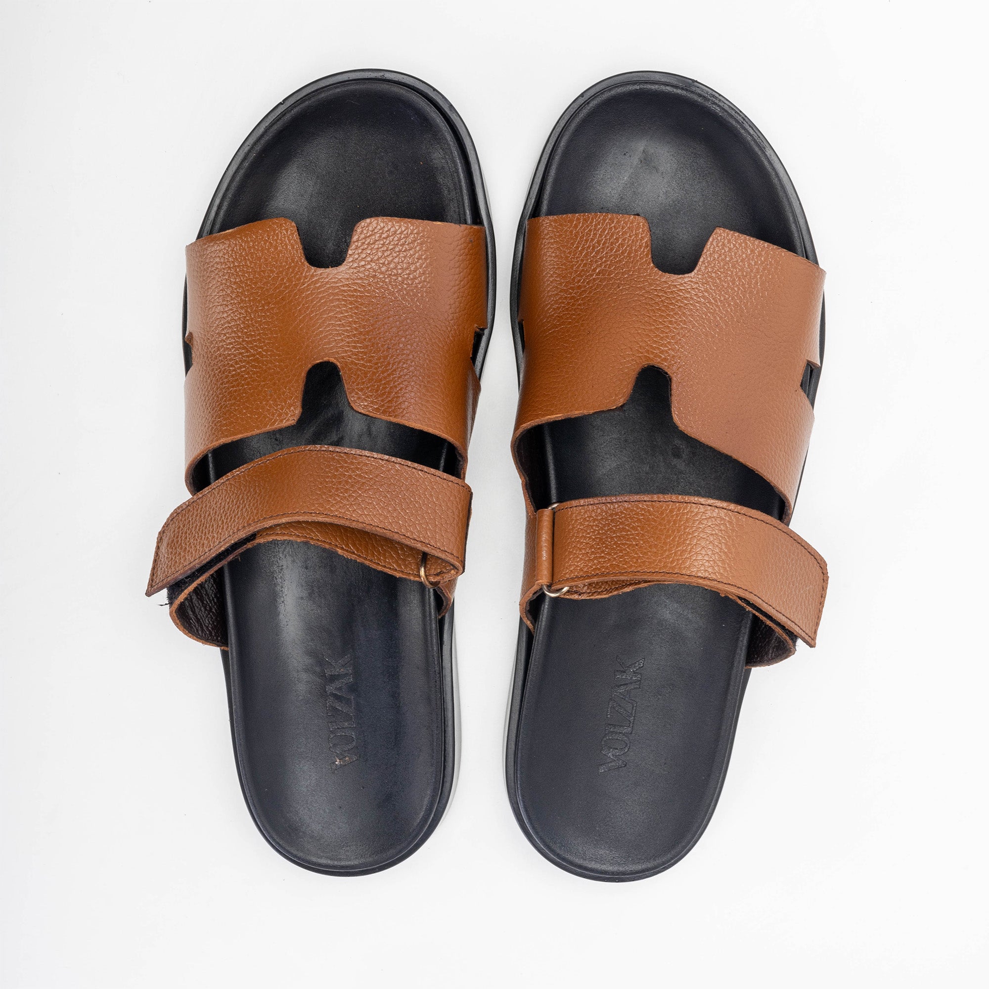 Volzak 5222 Camel leather sandal