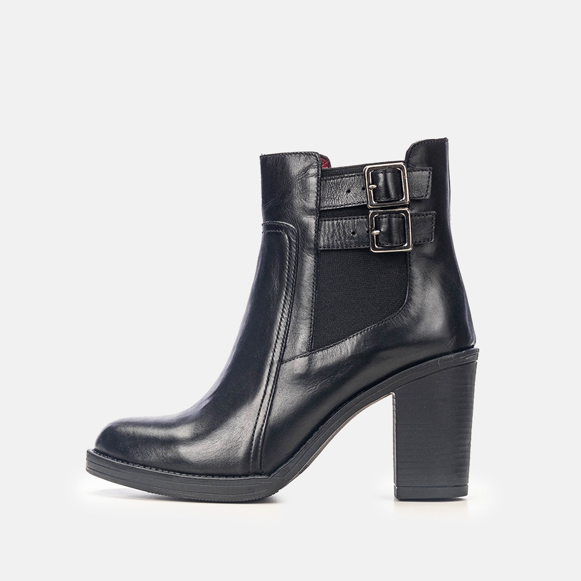 Volzak 2026 Bottine en cuir Noir