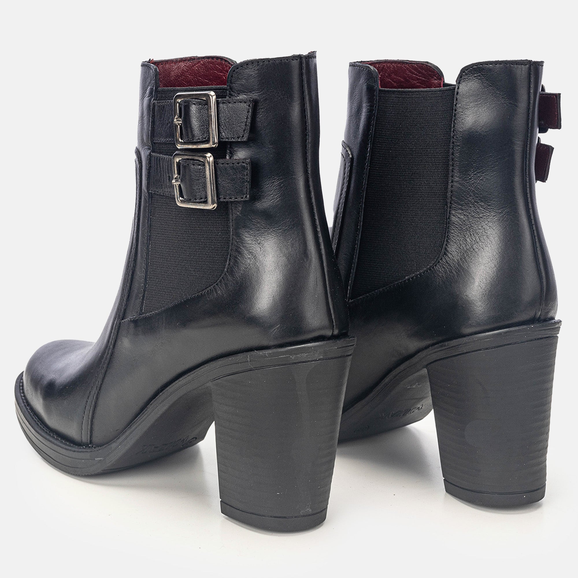 Volzak 2026 Bottine en cuir Noir