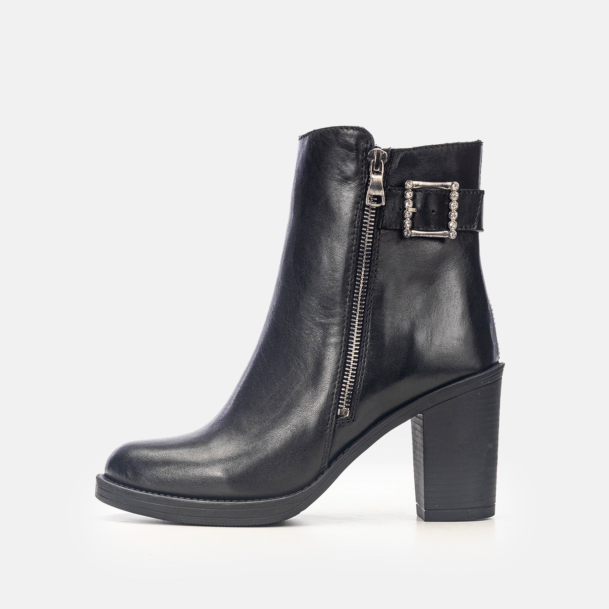 Volzak 9919 Bottine en cuir Noir