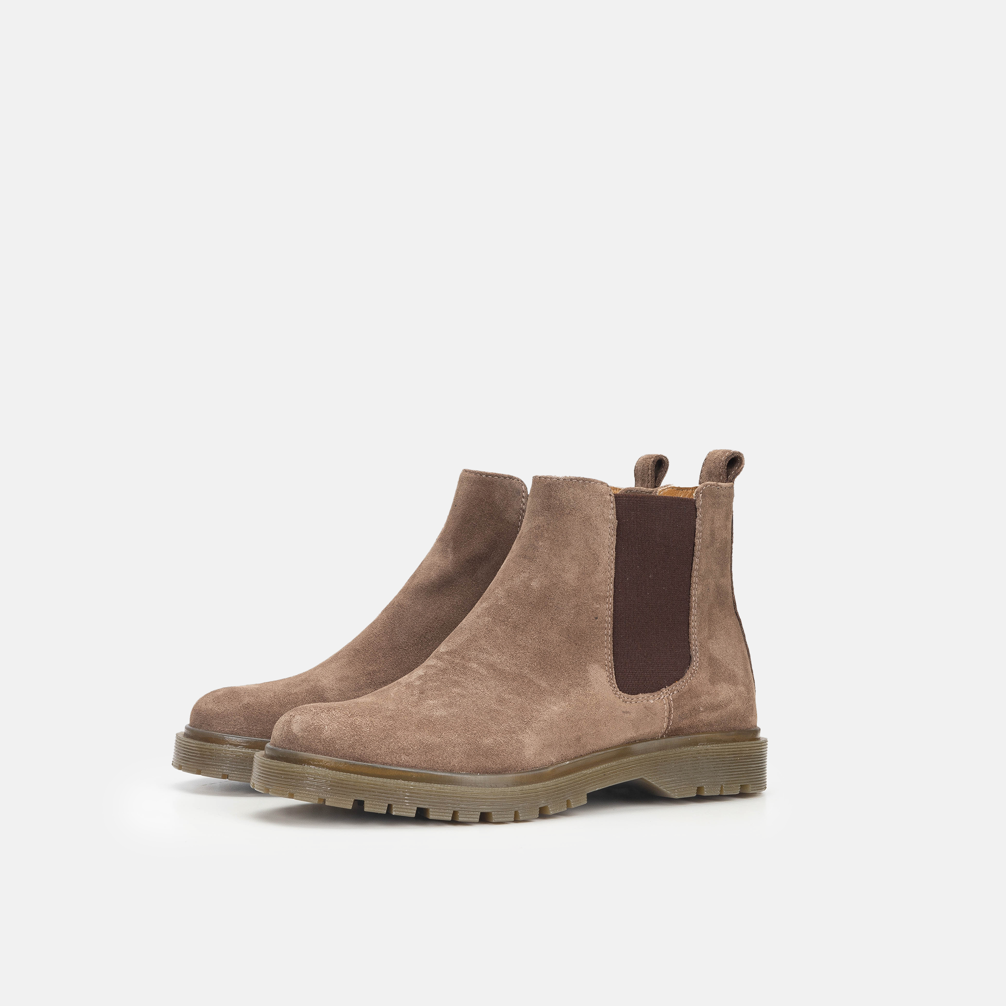 Volzak 5809 Bottine en daim Taupe