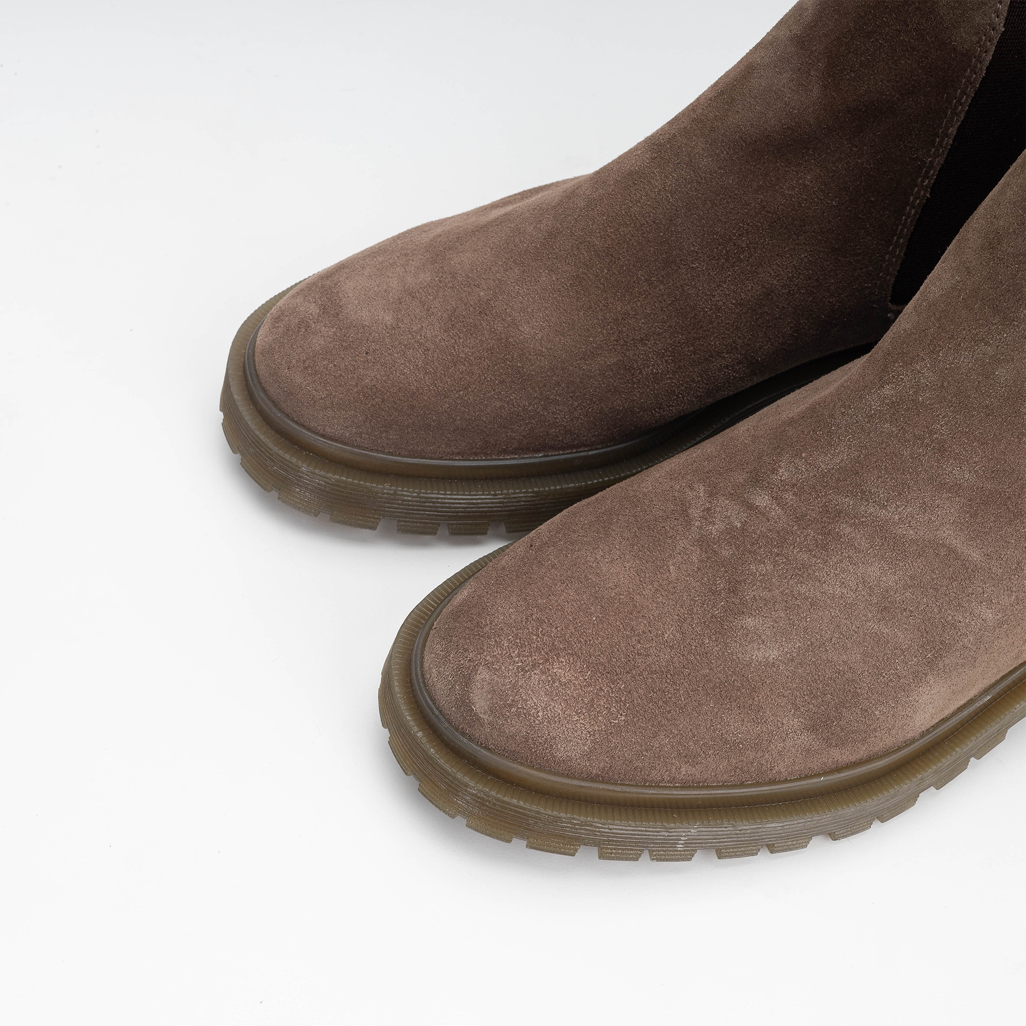 Volzak 5809 Bottine en daim Taupe