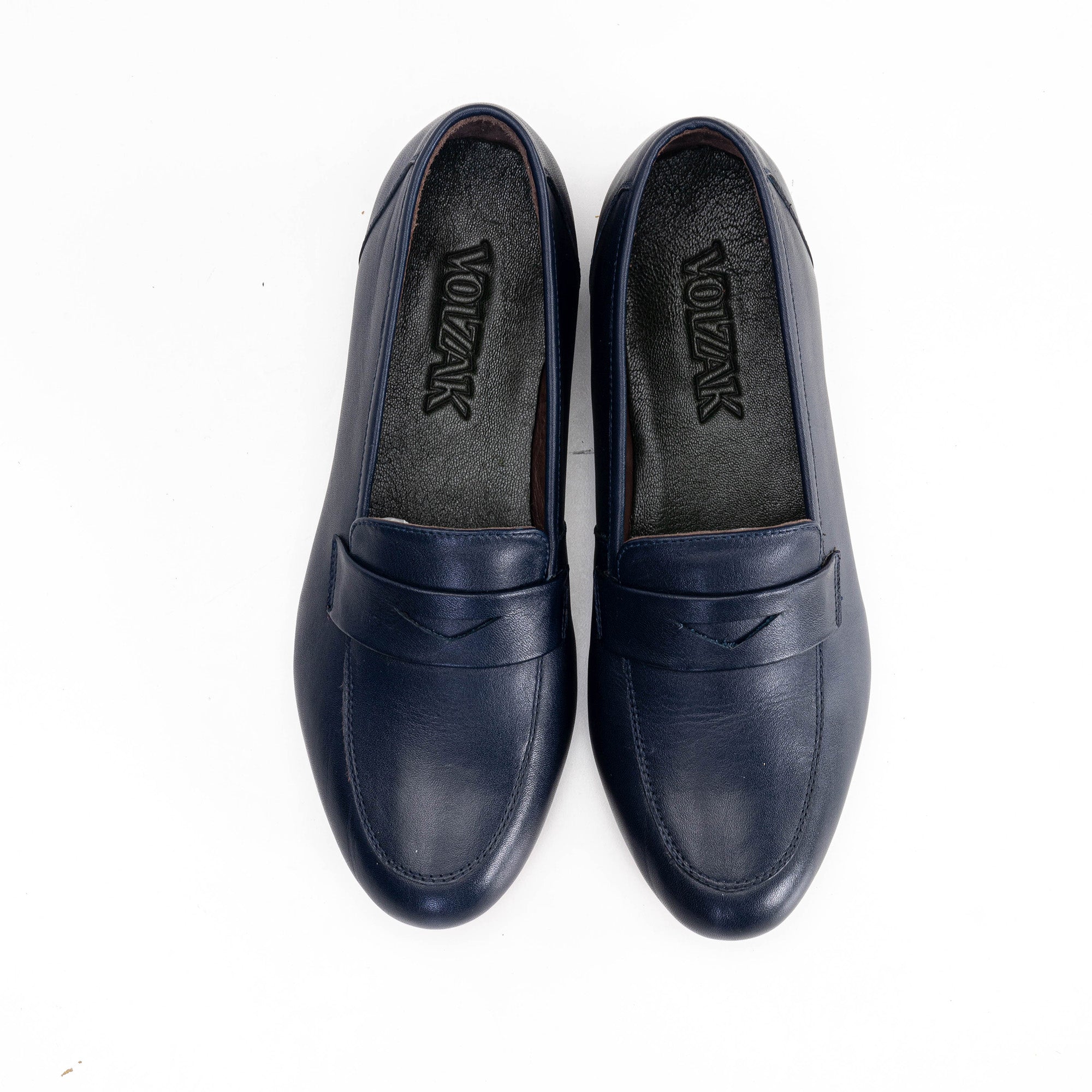 Volzak 3037 Blue Leather Shoe