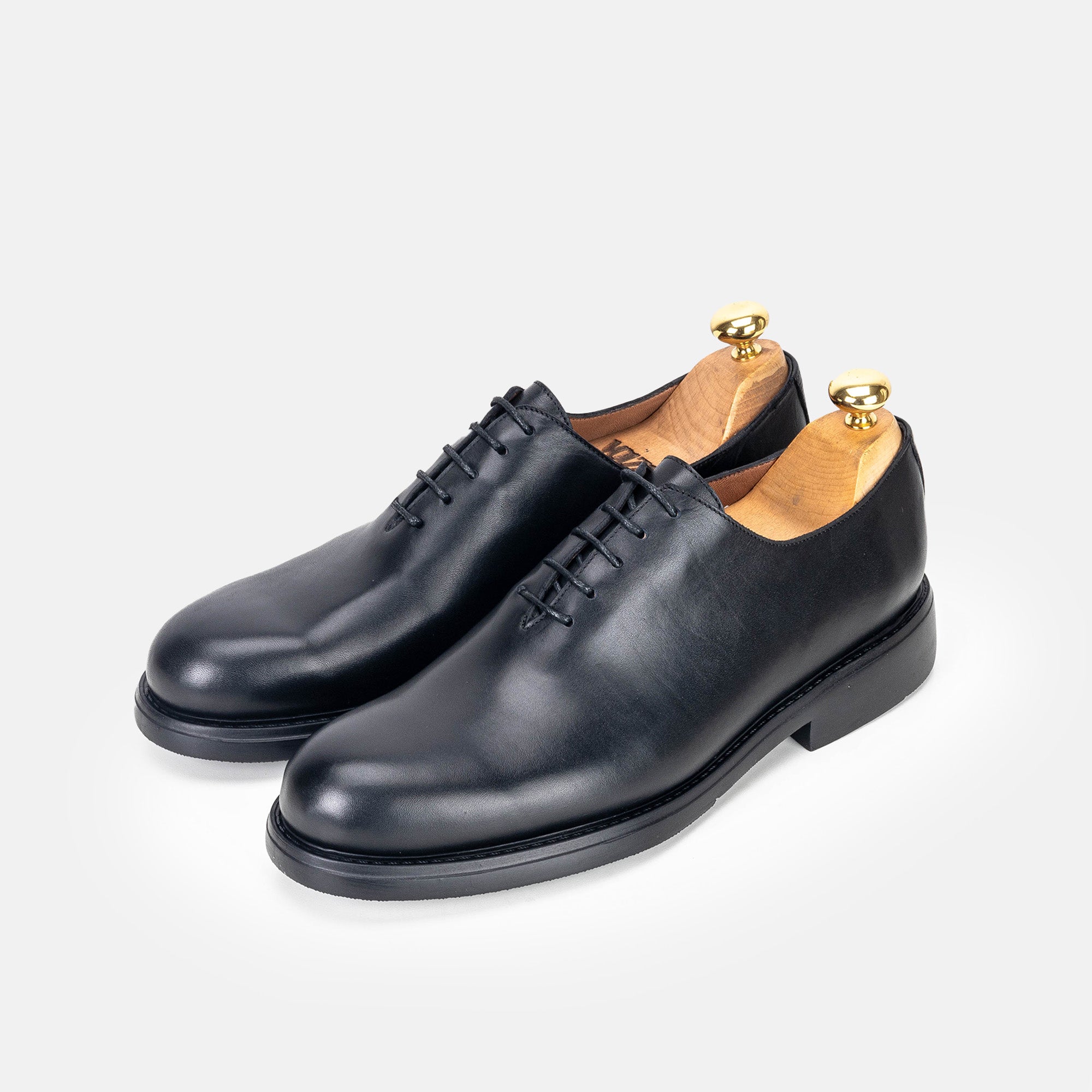 Volzak 5327 leather shoe Black