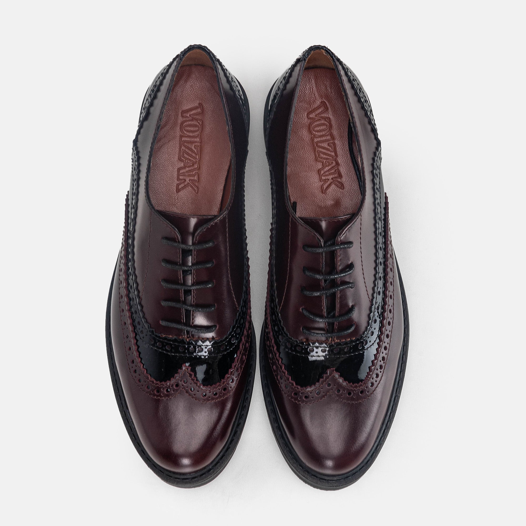 Volzak 0720 Bordeaux Leather Shoe