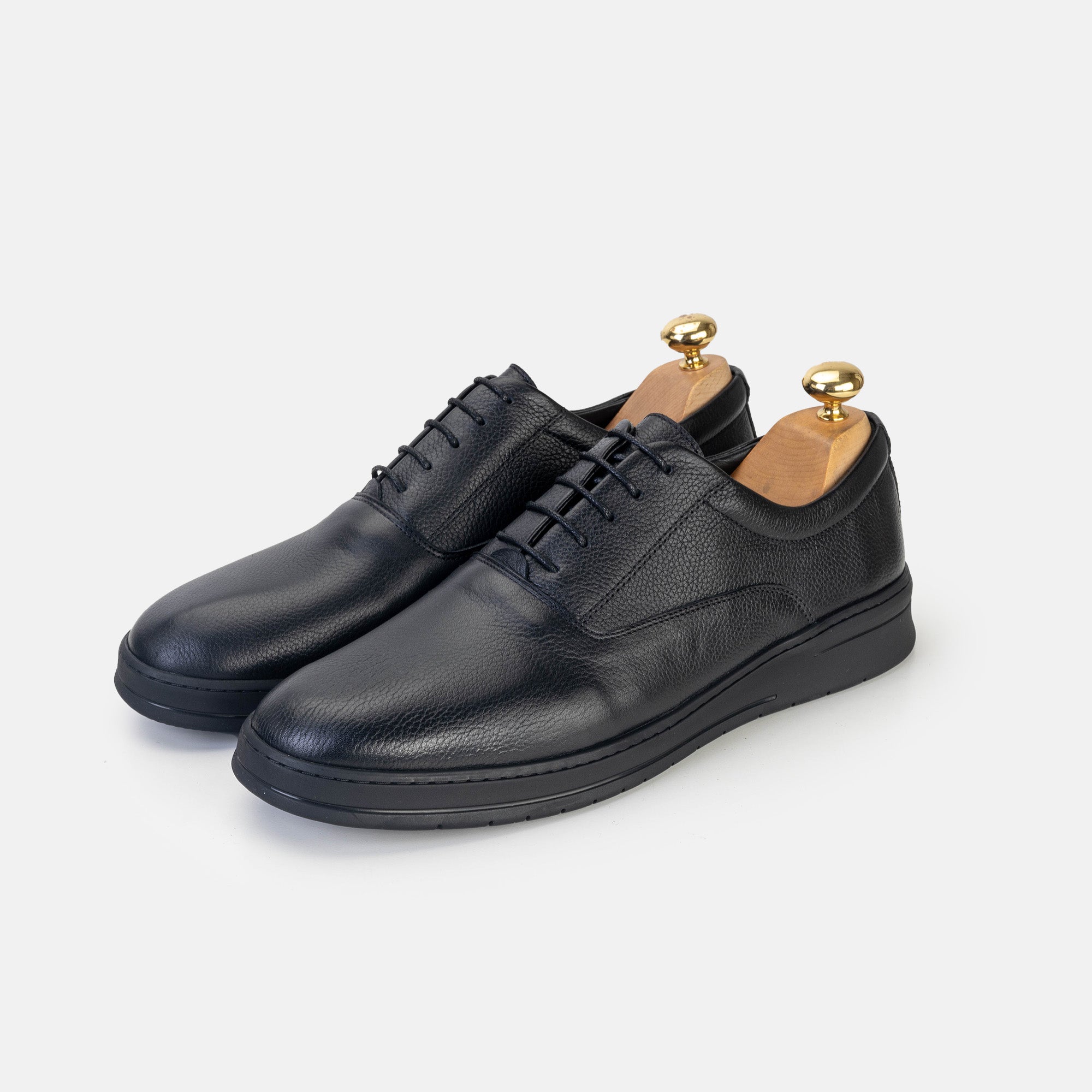 Volzak 6079 basket en cuir Noir