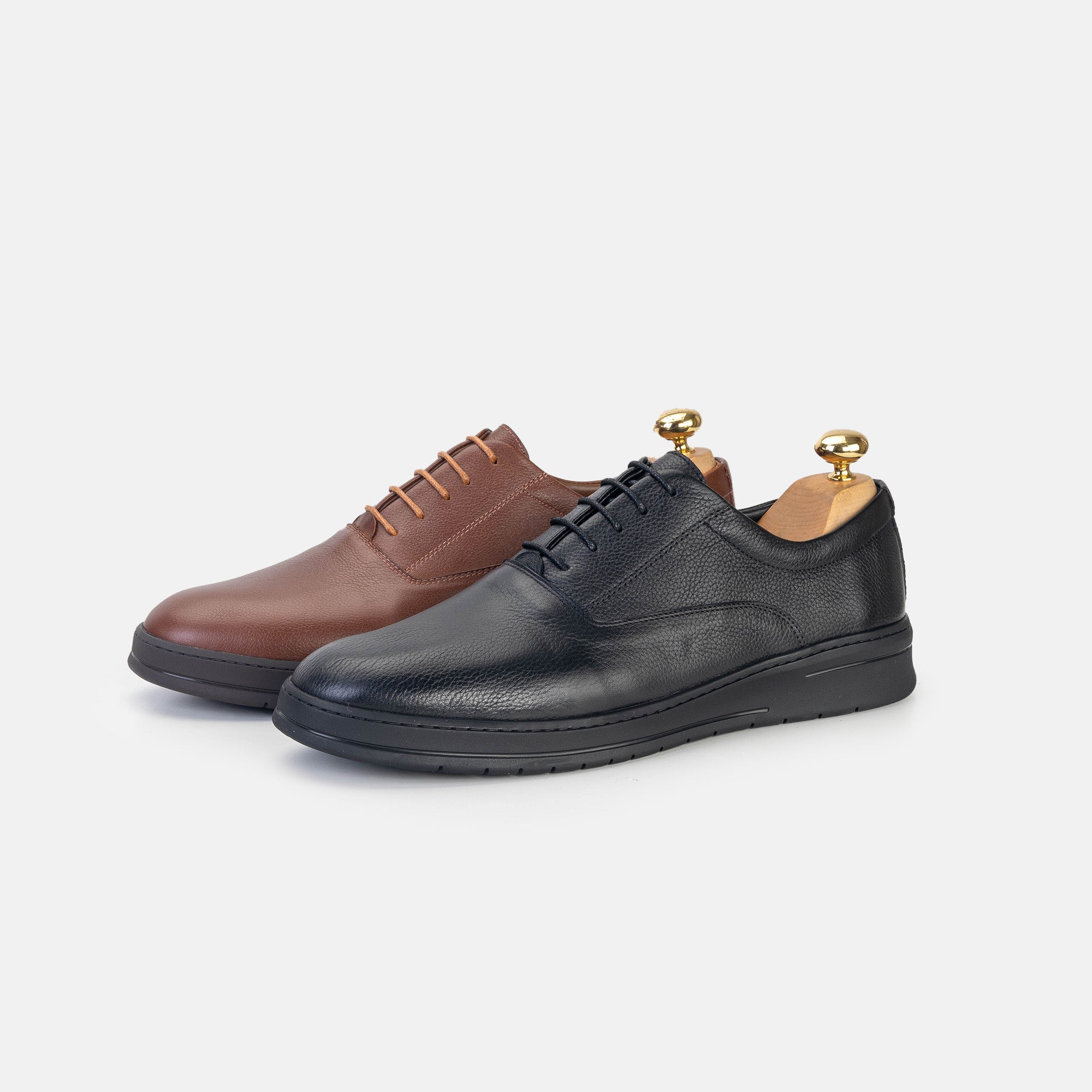 Volzak 6079 basket en cuir Camel