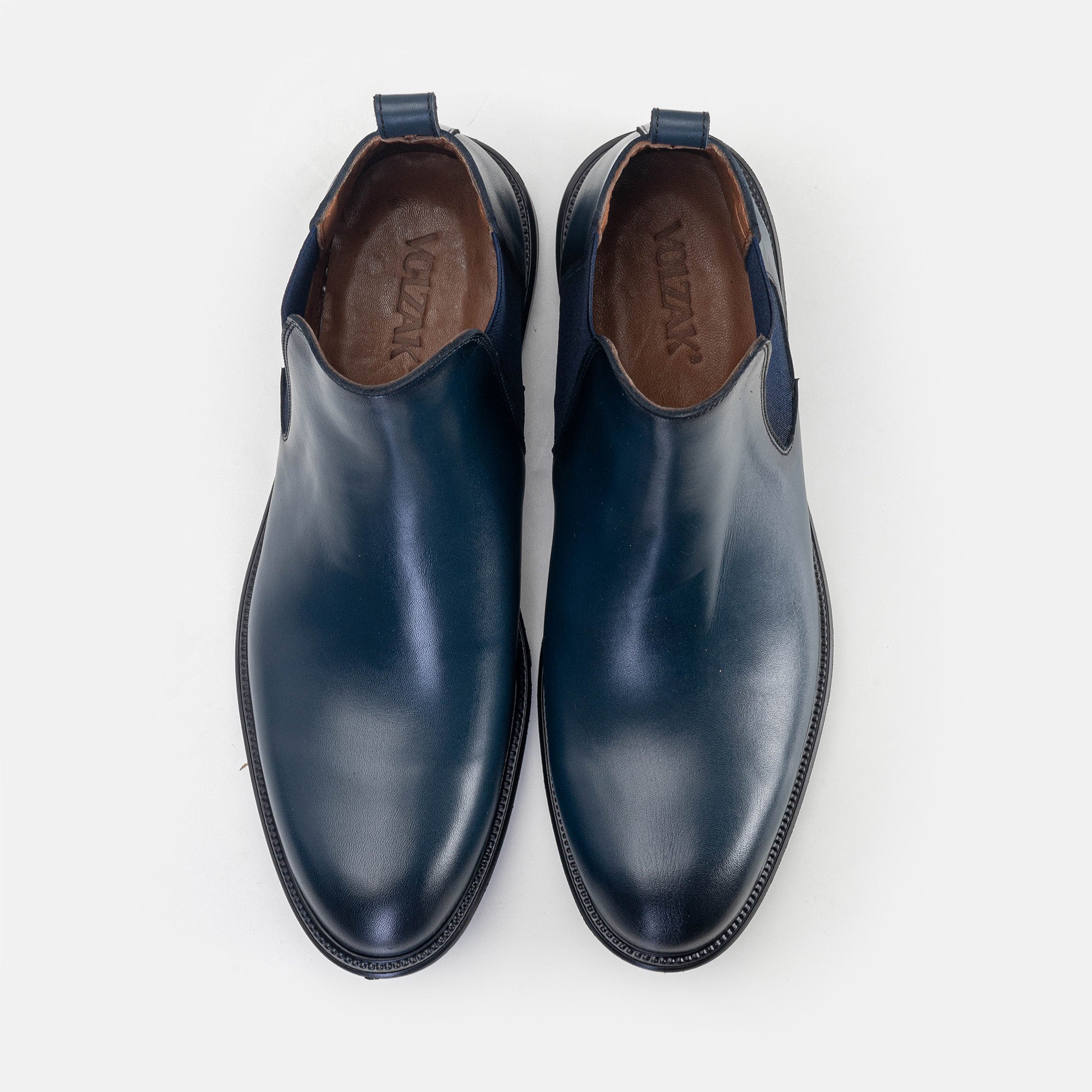 Volzak 5302 Bottine en cuir Bleu