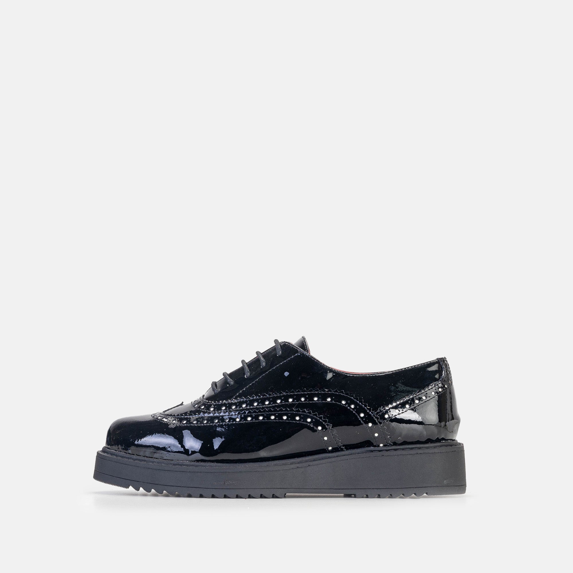 Volzak 0720 Black Patent Leather Shoe
