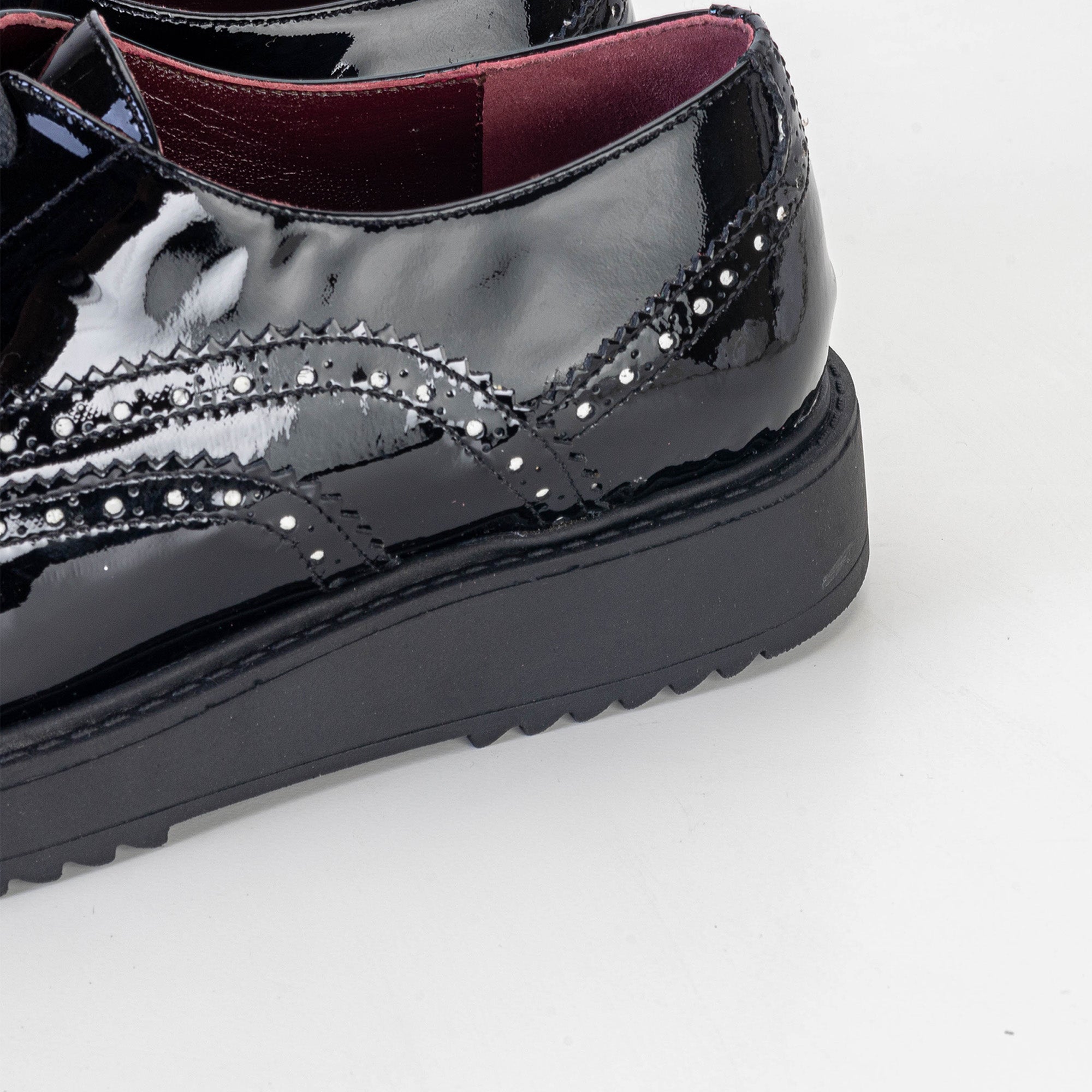 Volzak 0720 Black Patent Leather Shoe