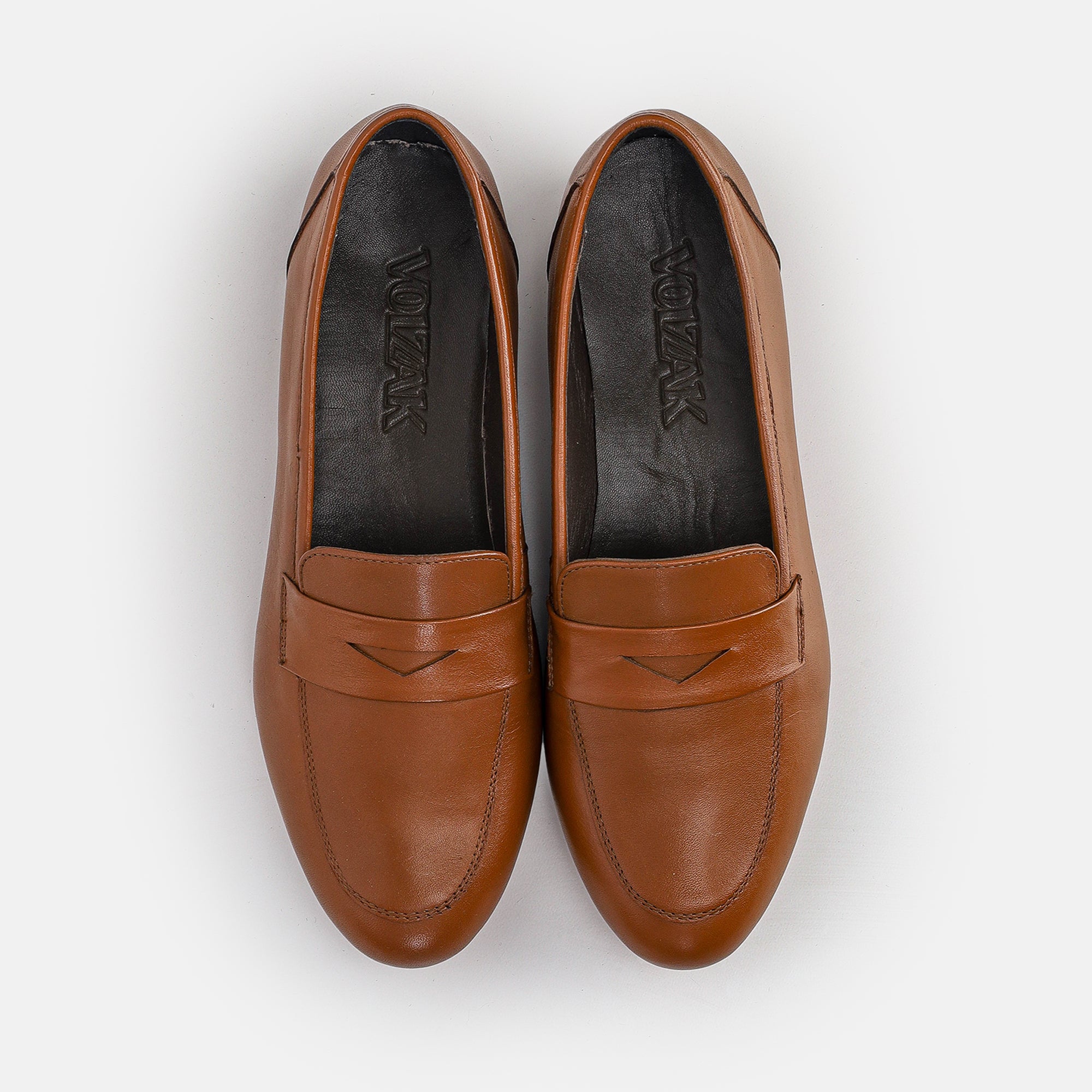 Volzak 3037 Camel Leather Shoe